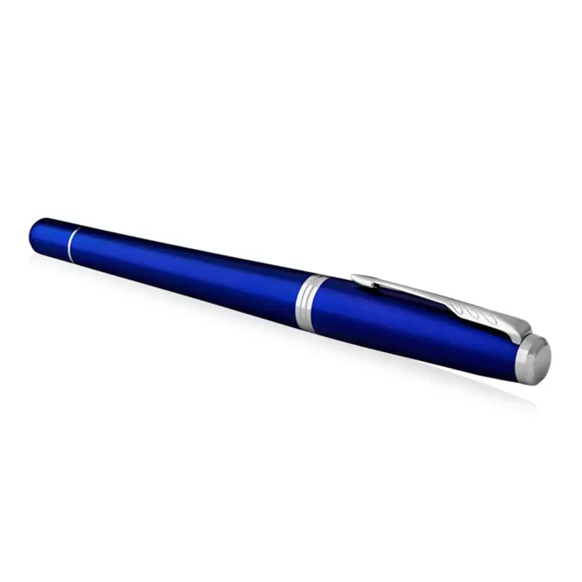 Parker 紳士星空藍白夾鋼珠筆名片禮盒
