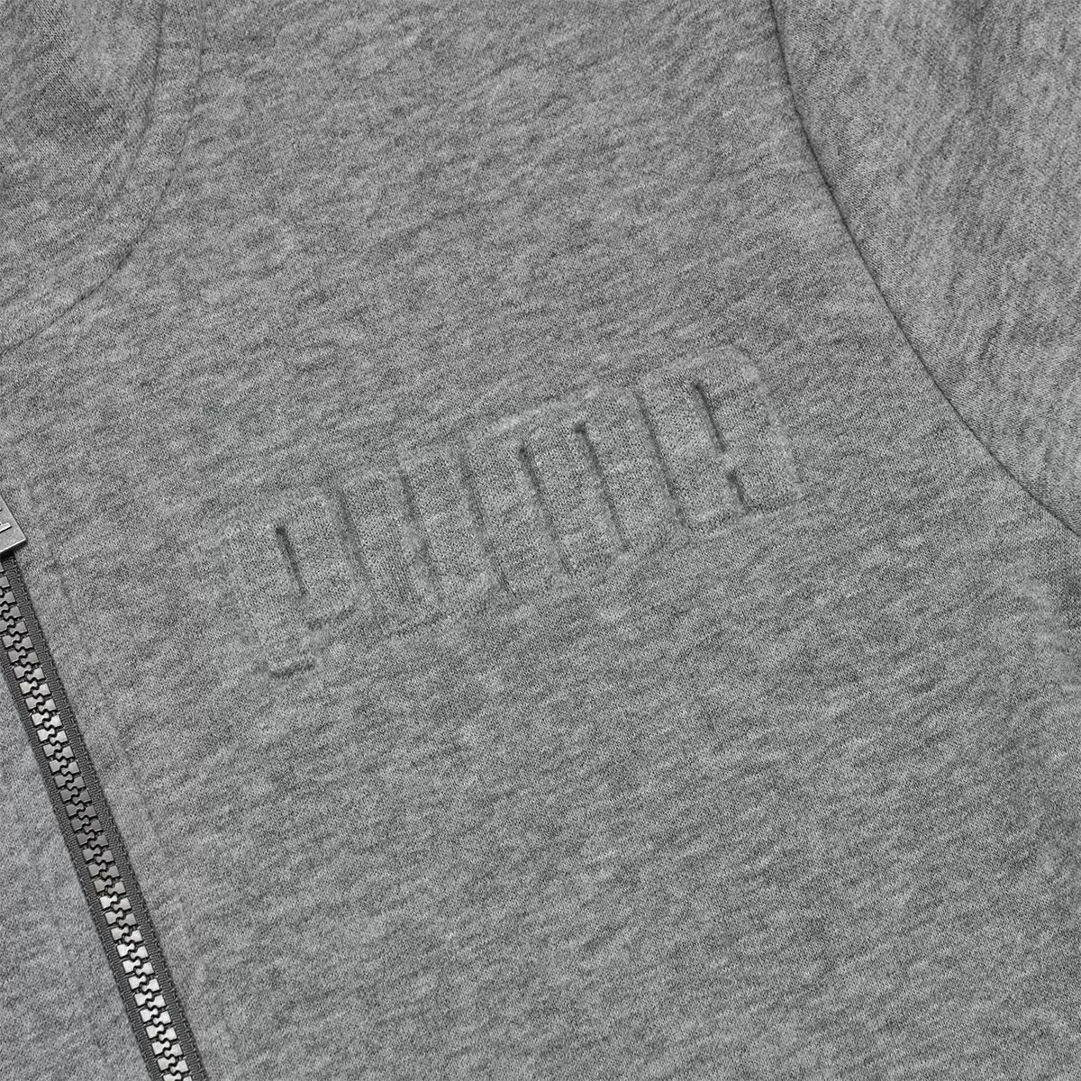 Puma 男連帽長袖外套 灰 S