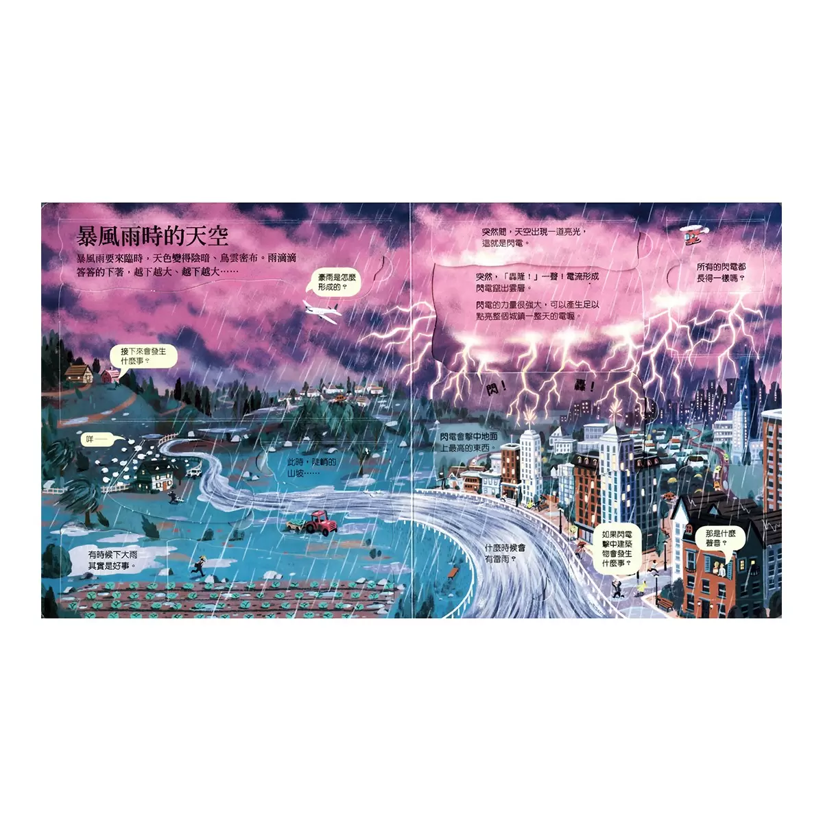 Look Inside（共２冊）：火山與地震＋極端的天氣 - 9