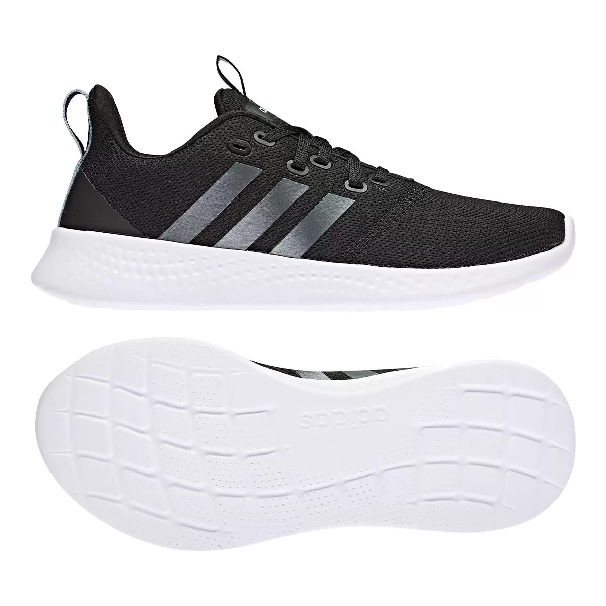 Adidas 女慢跑鞋 黑 US 7