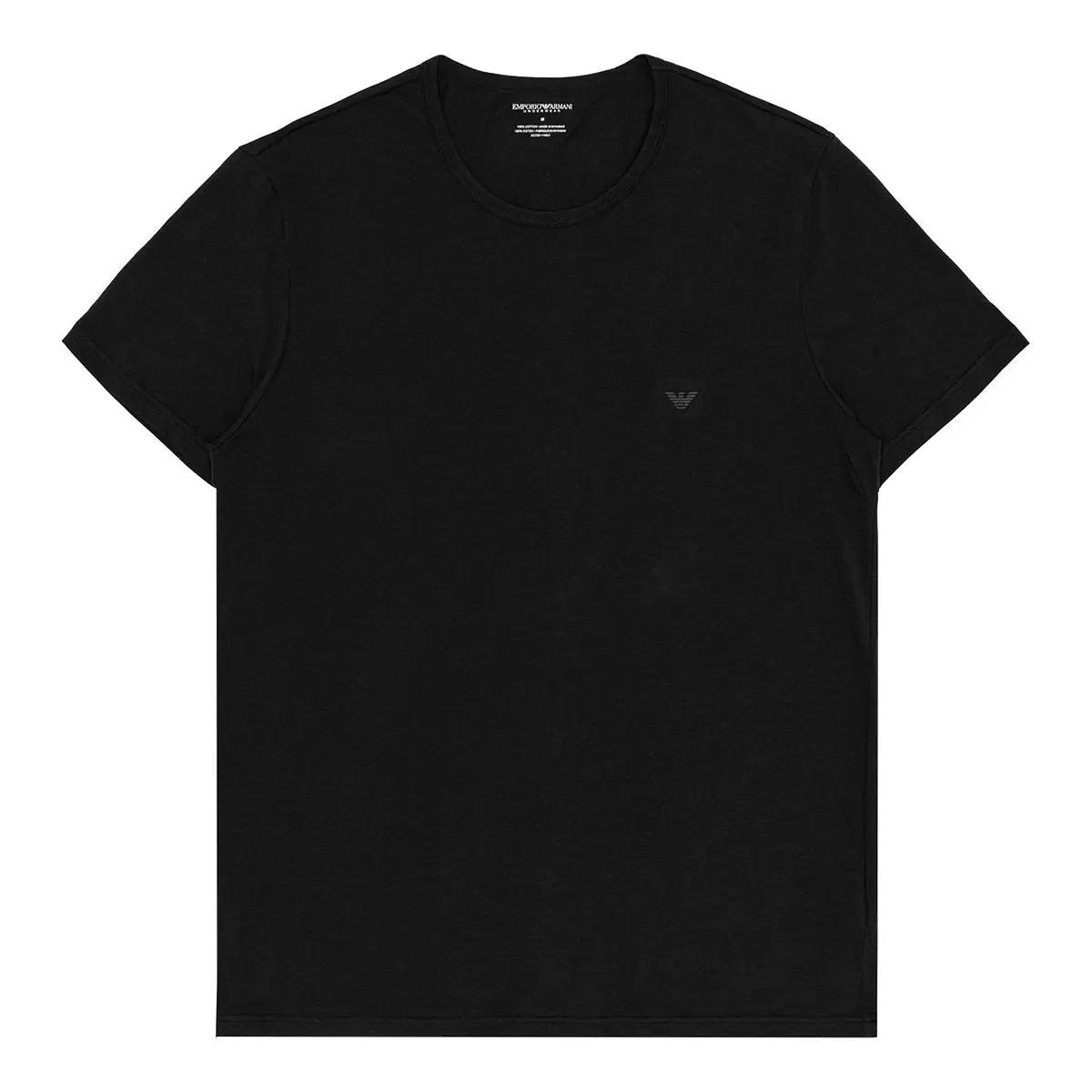 Emporio Armani 男短袖圓領內衣三入組 灰色組 M