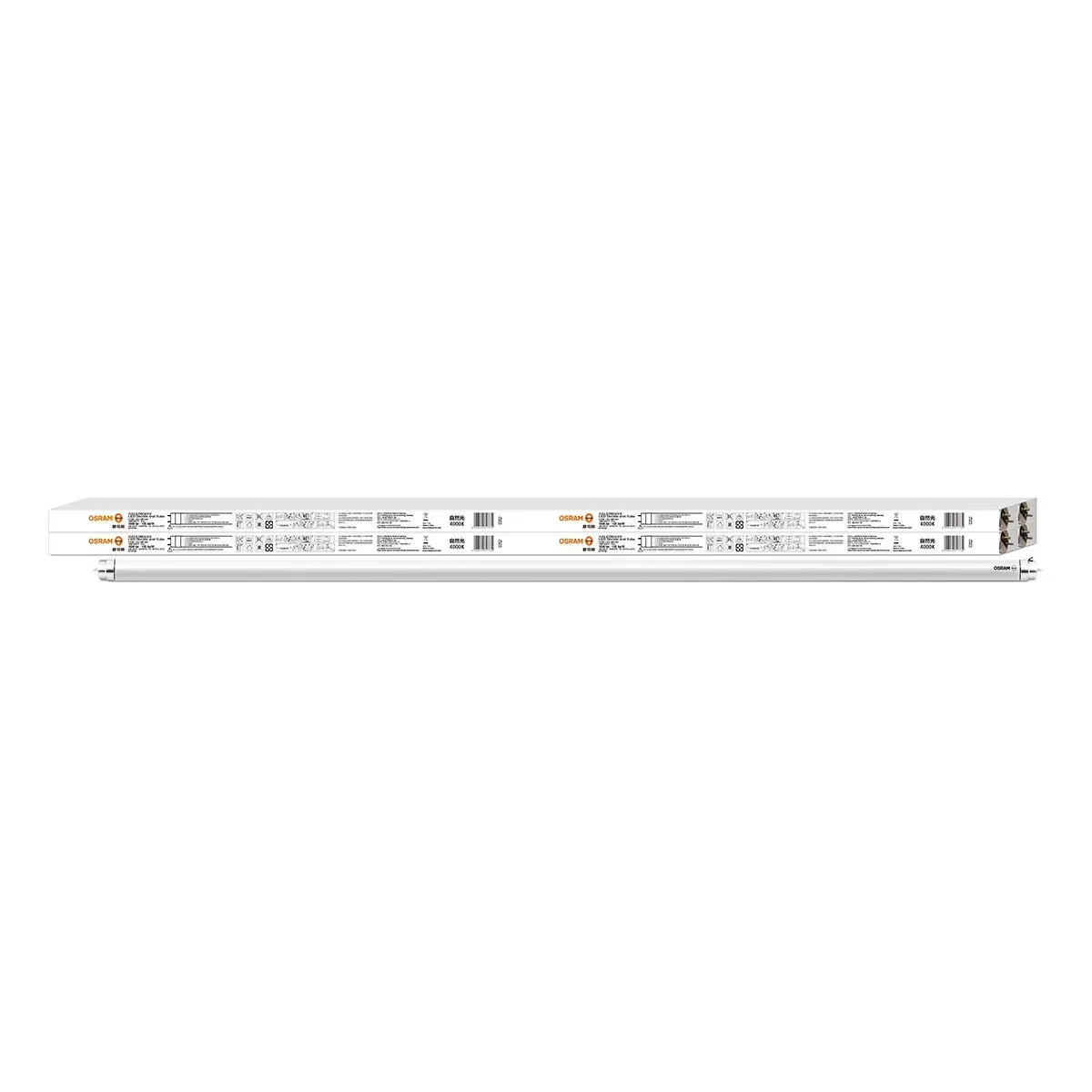 歐司朗 朗德萬斯 T8 18W 4呎 LED燈管 4入 自然光