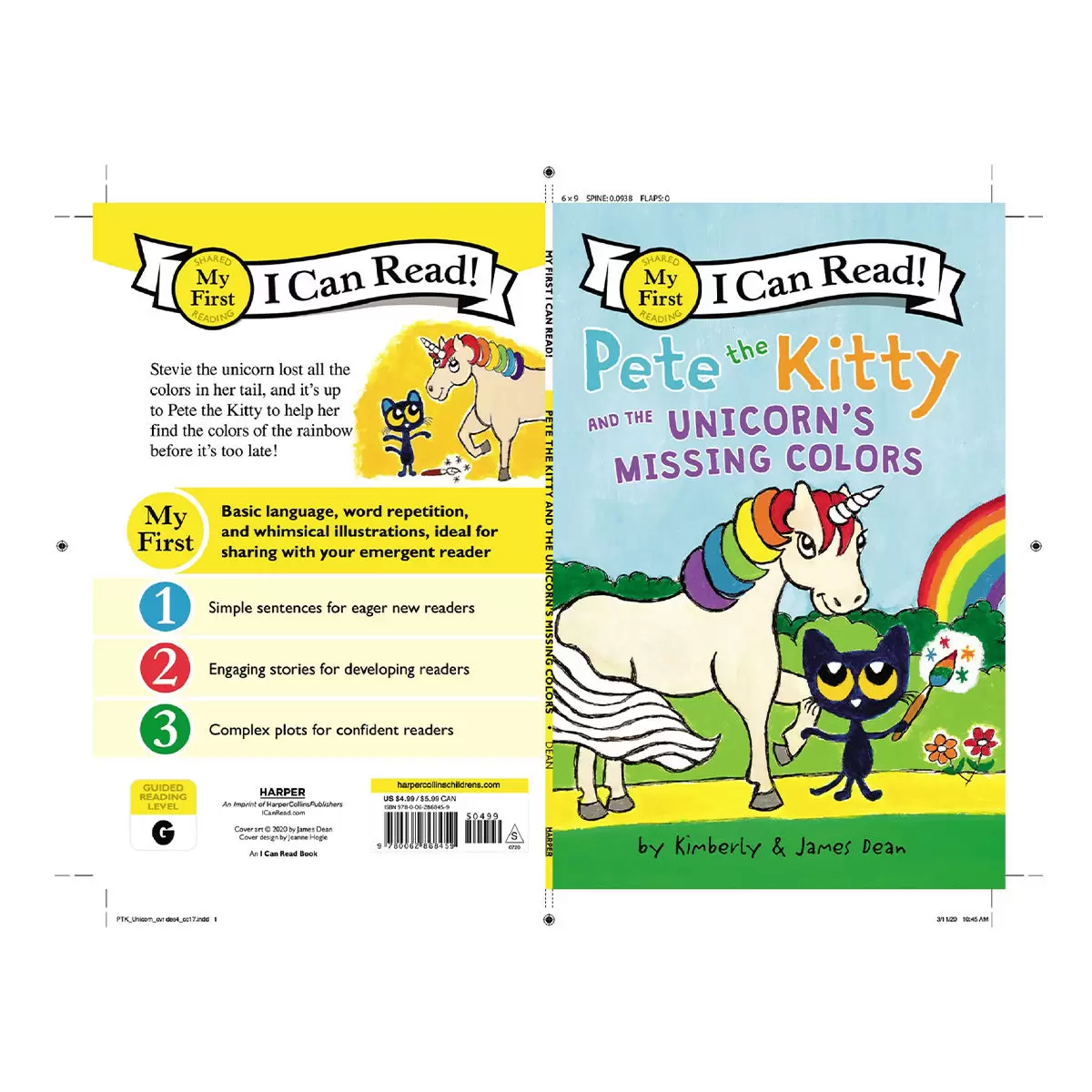 Harper I Can Read 兒童故事書 (8冊) 外文書 Pete The Cat
