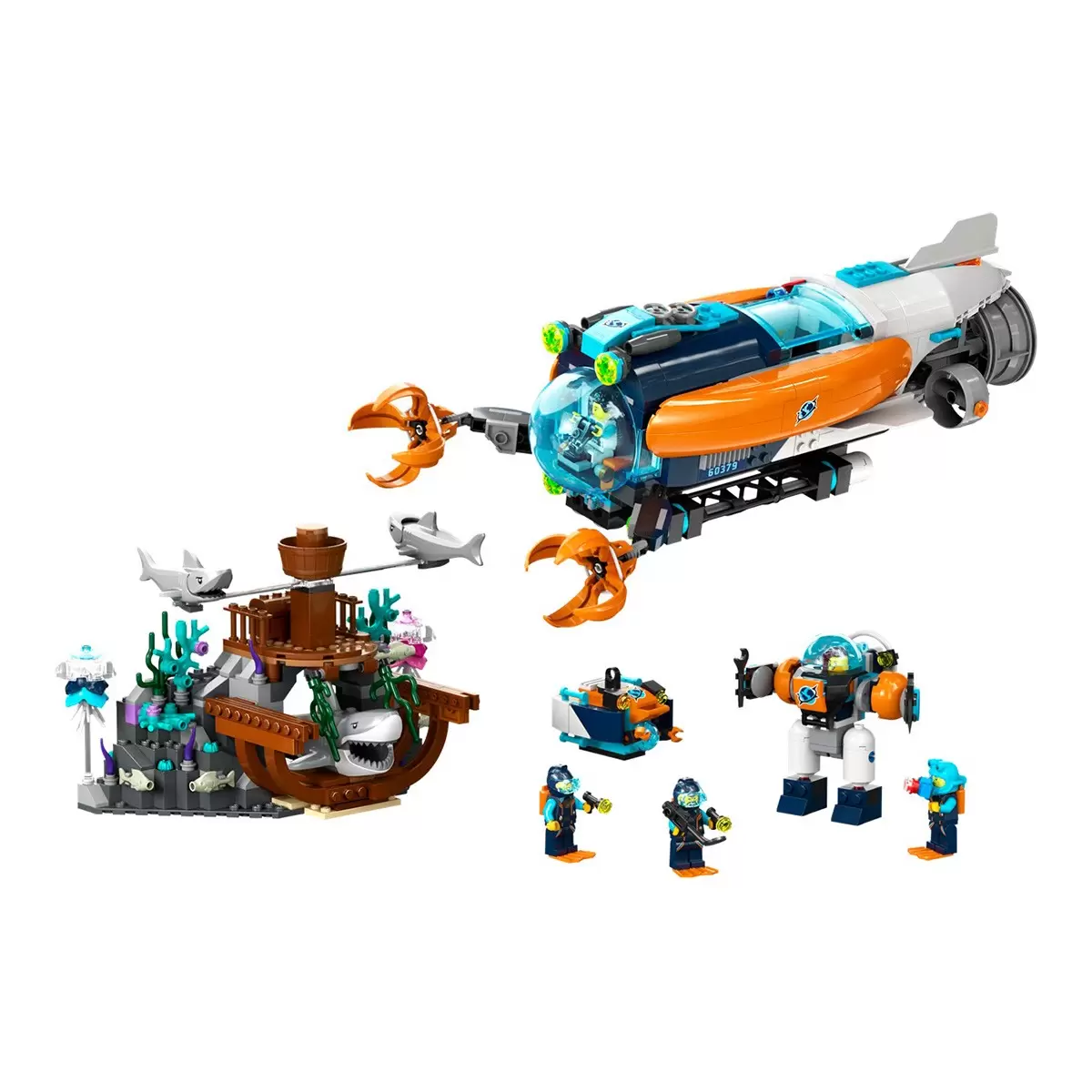 LEGO 城市系列深海探險家潛水艇 60379