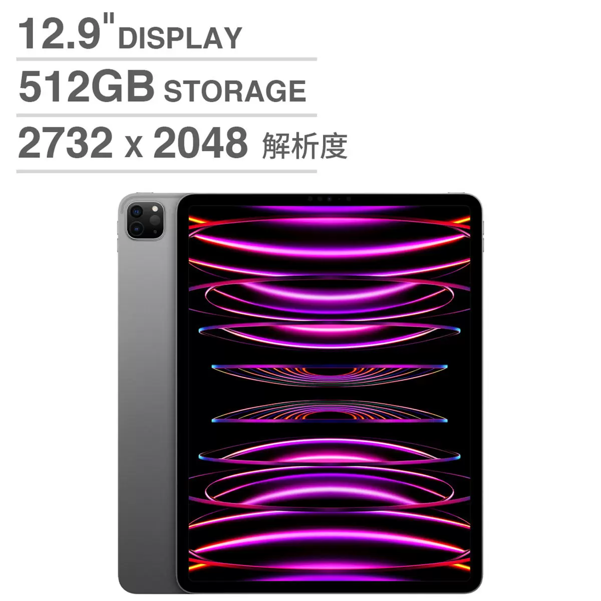 Apple iPad Pro (第6代) 12.9吋 Wi-Fi 512GB 太空灰色