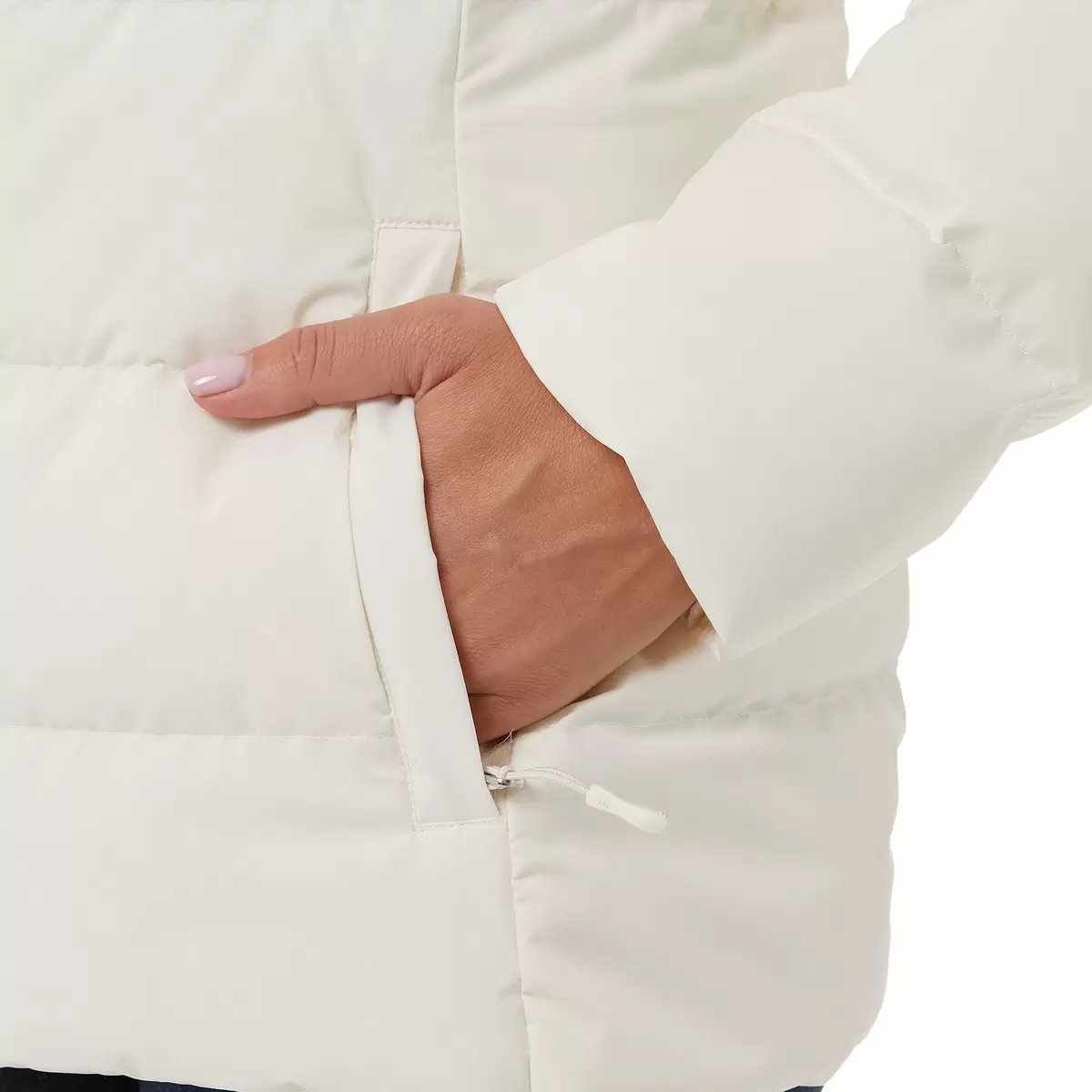 32 Degrees 女立領羽絨外套 白 S
