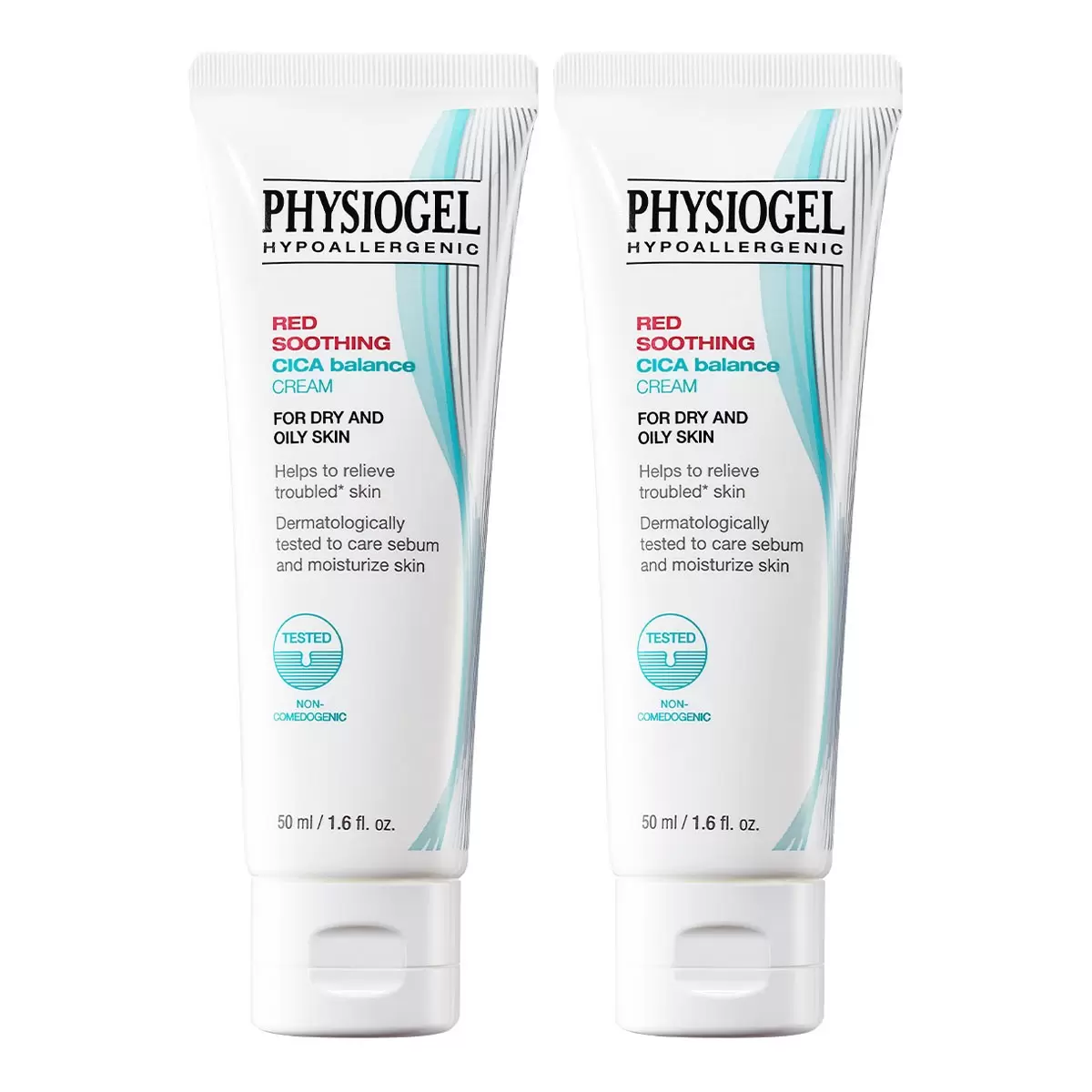 PHYSIOGEL 潔美淨 積雪草控油調理霜 50毫升 X 2入