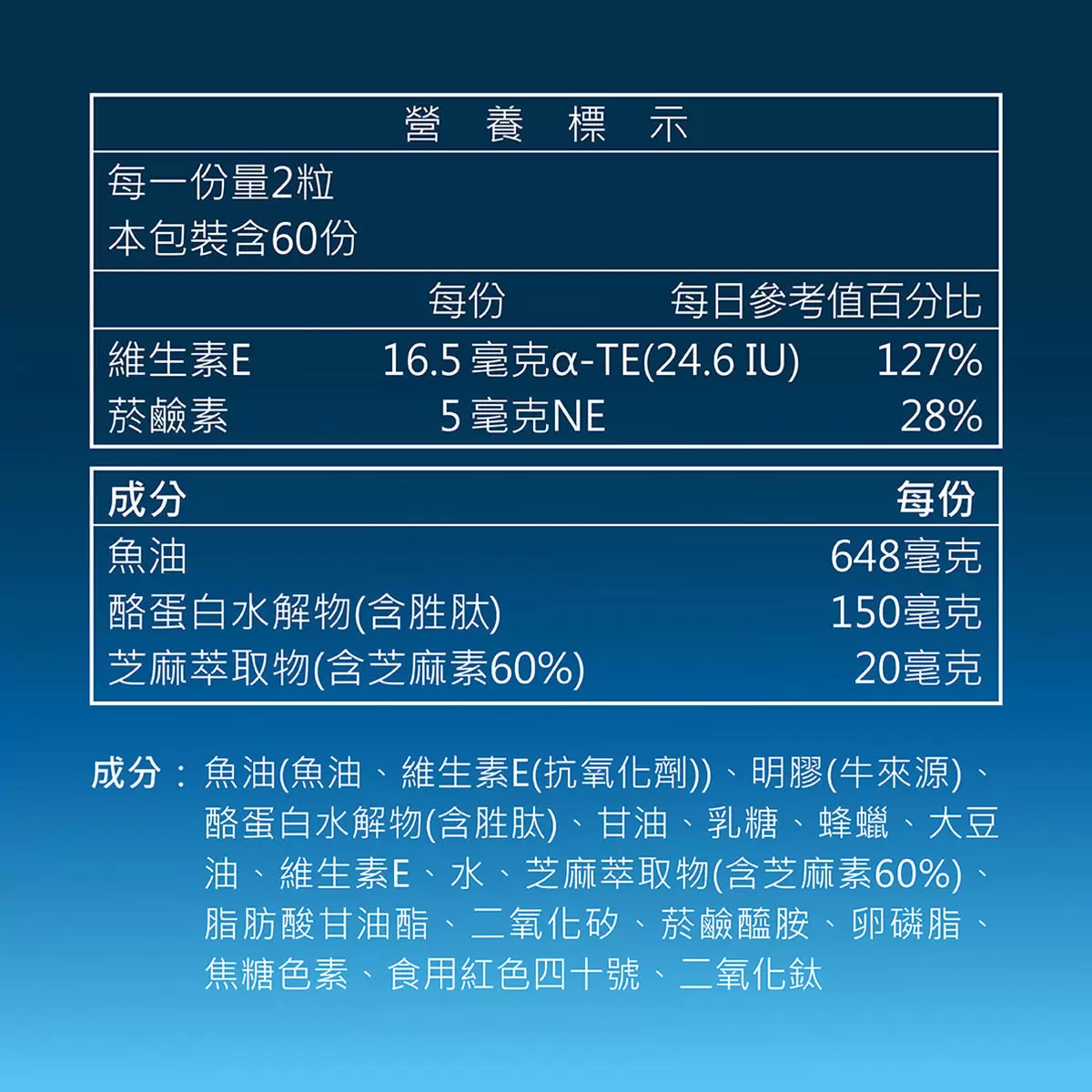 舒活 芝麻萃取軟膠囊120粒 - 3