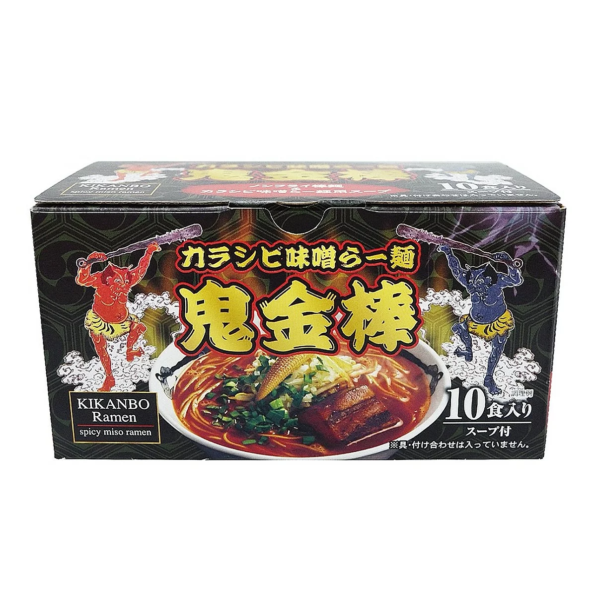 鬼金棒 麻辣味噌拉麵 138公克 X 10入 - 1