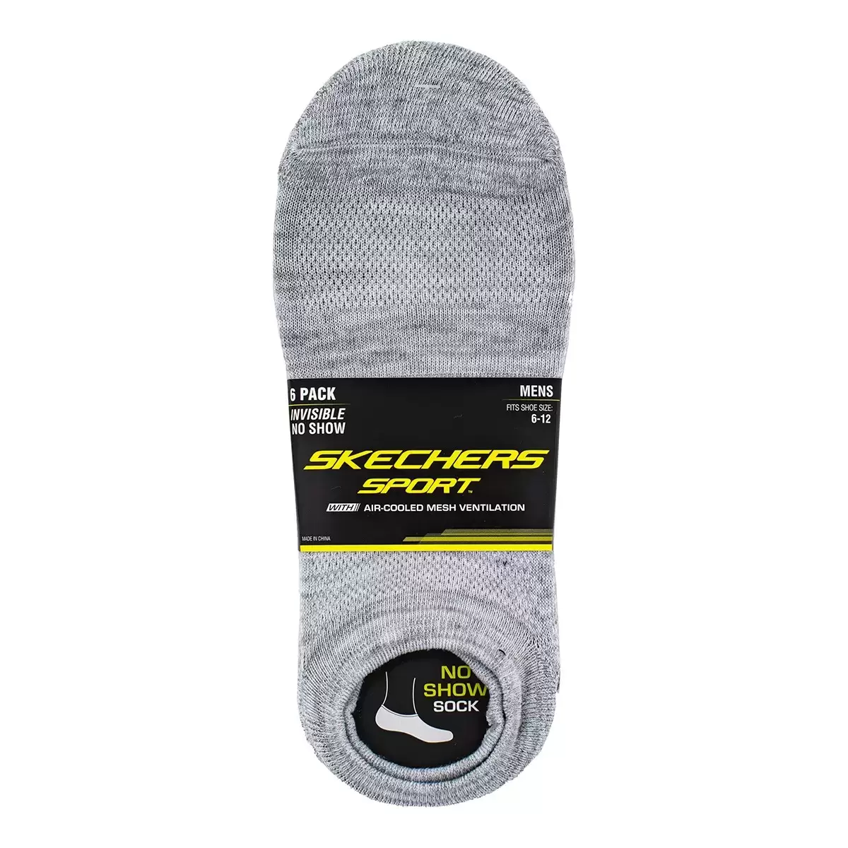 Skechers 男短襪 6雙入