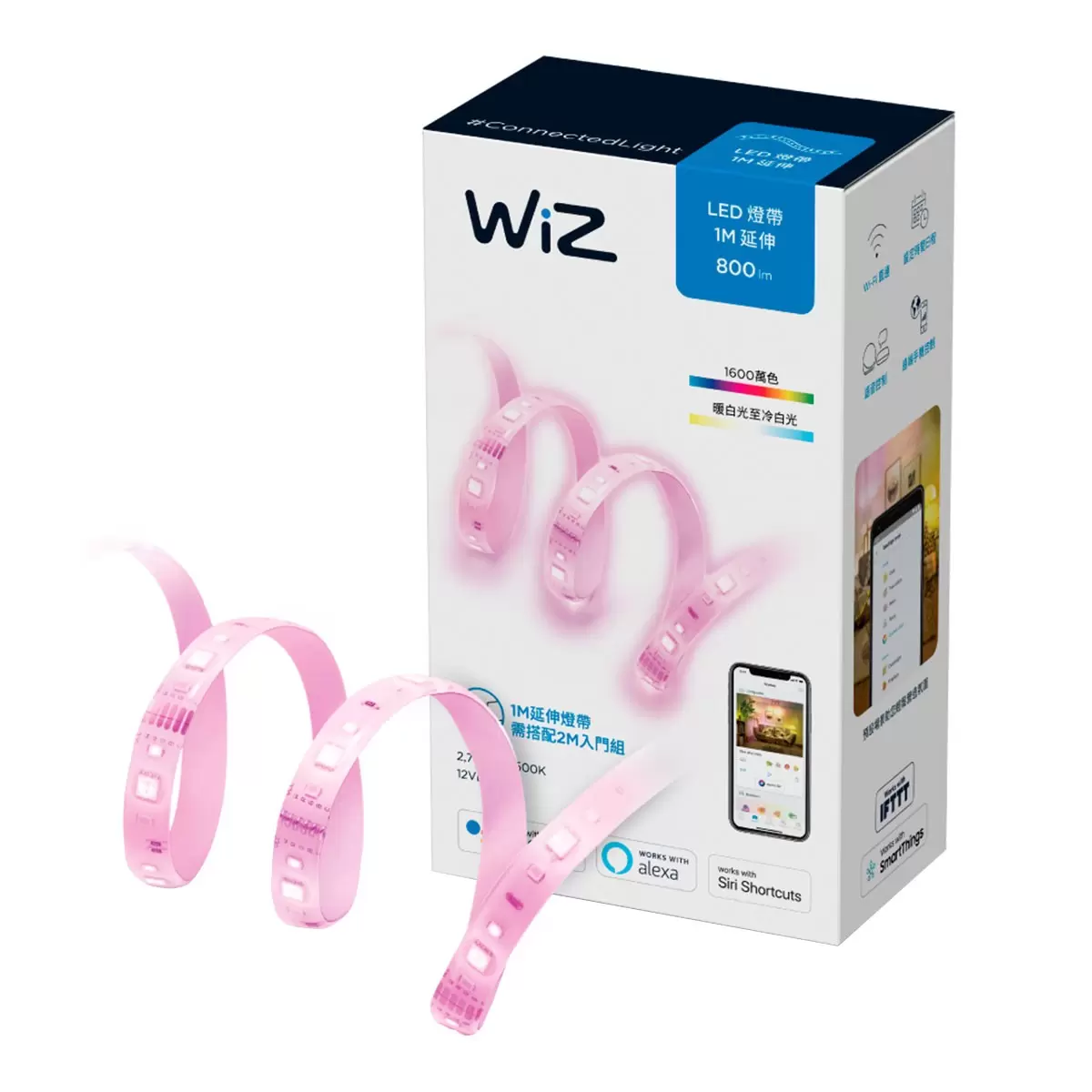 WiZ LED 1公尺 全彩燈帶