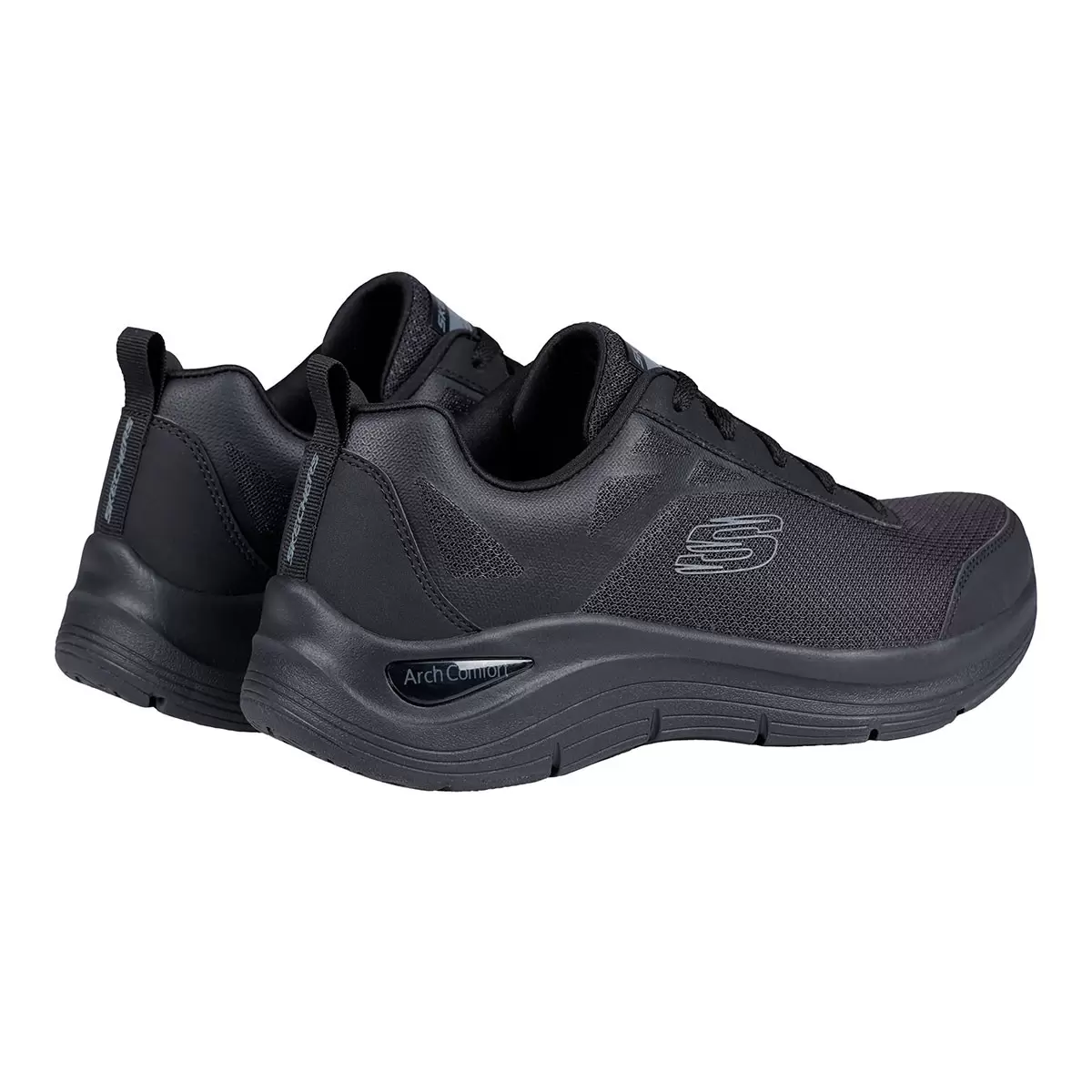 Skechers 男休閒運動鞋 黑 US 9.5