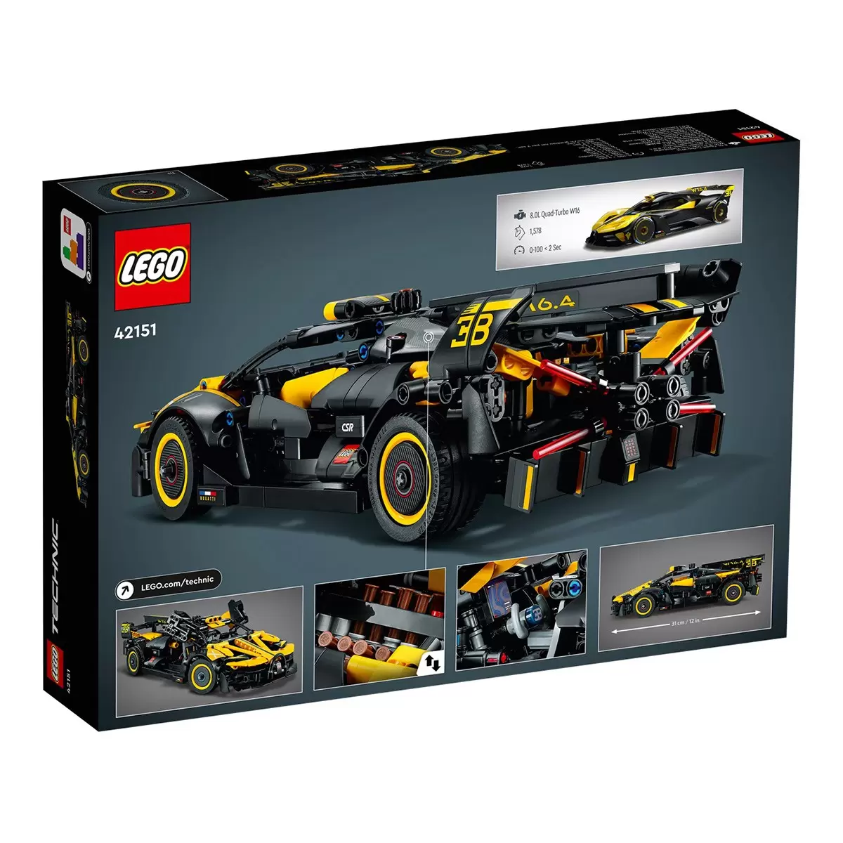 LEGO 科技系列 Bugatti Bolide 賽車 42151