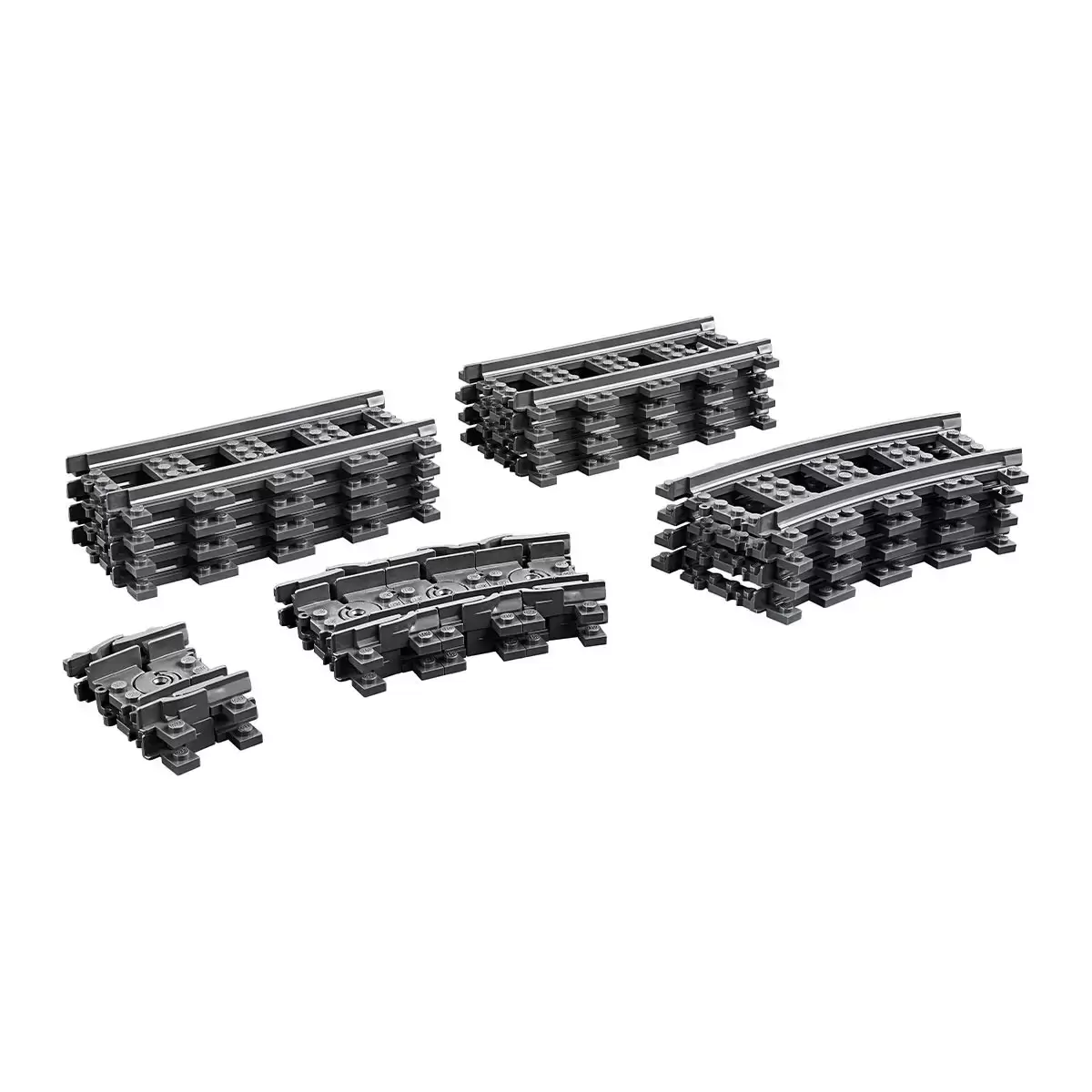 Lego 火車軌道 + 彎道組 60205