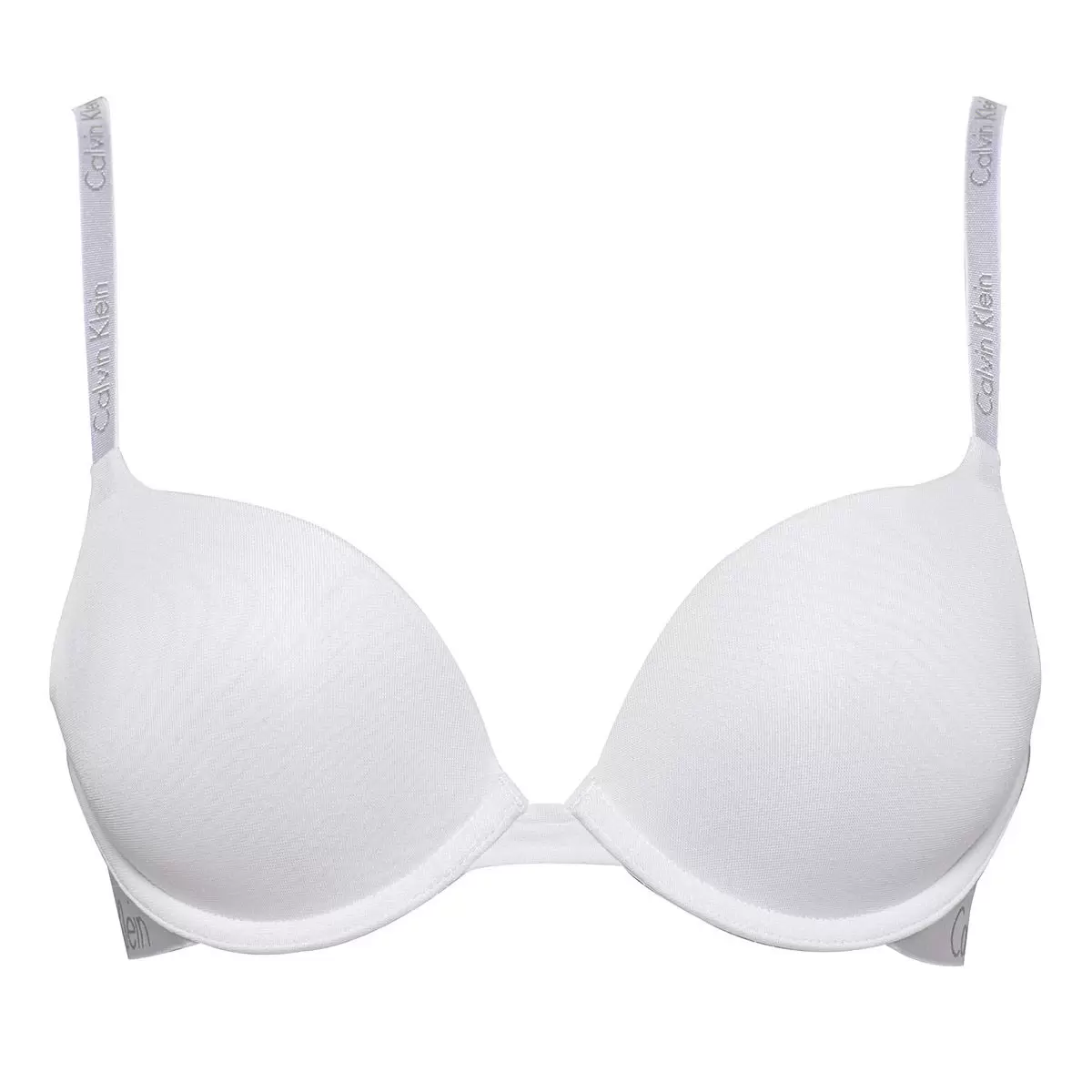 Calvin Klein 女舒適軟鋼圈內衣兩入組 白色 & 深藍色 32B