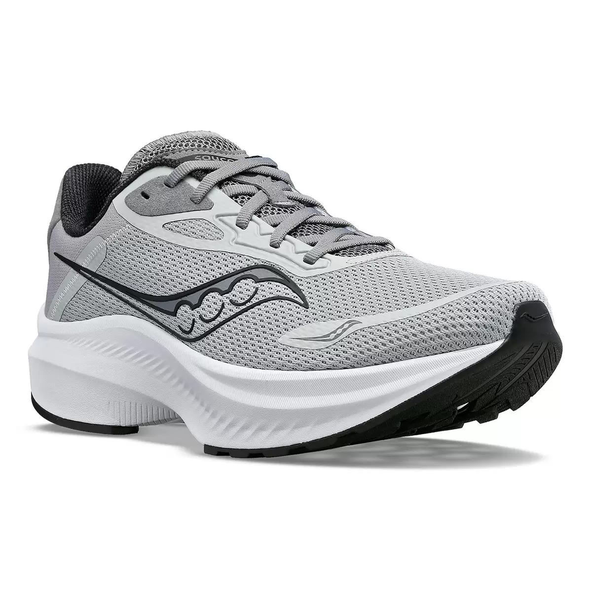 Saucony 男慢跑鞋 灰 US 11