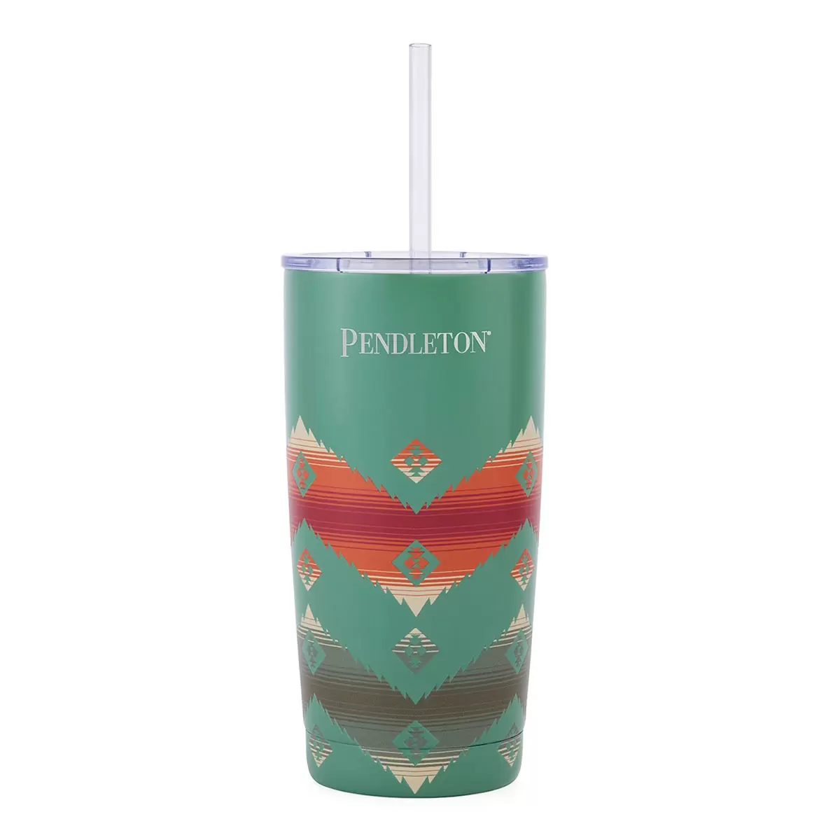 Pendleton 不鏽鋼吸管隨行杯 590毫升 X 2件組