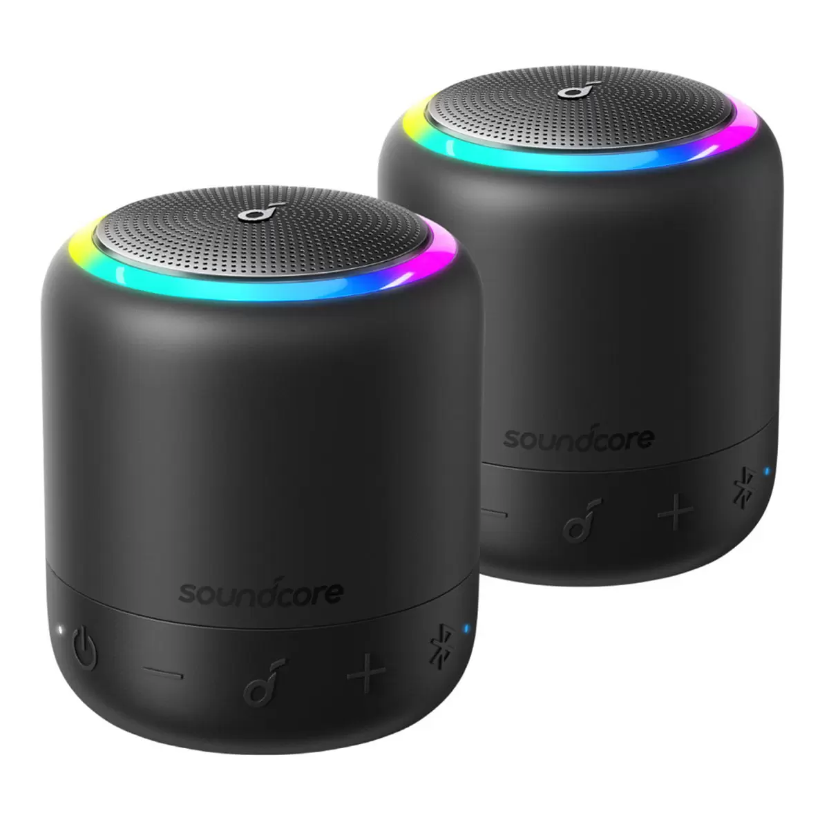 Soundcore Mini 3 Pro 防水藍牙喇叭雙入組 黑