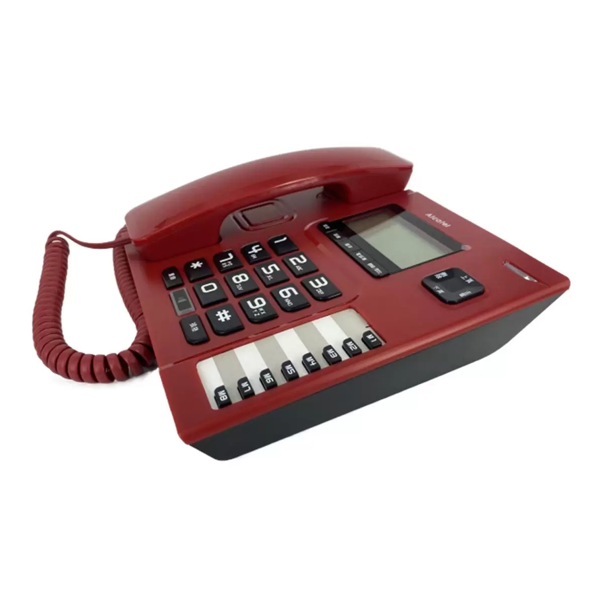 Alcatel 交換機專用家用電話 T76 TW 紅