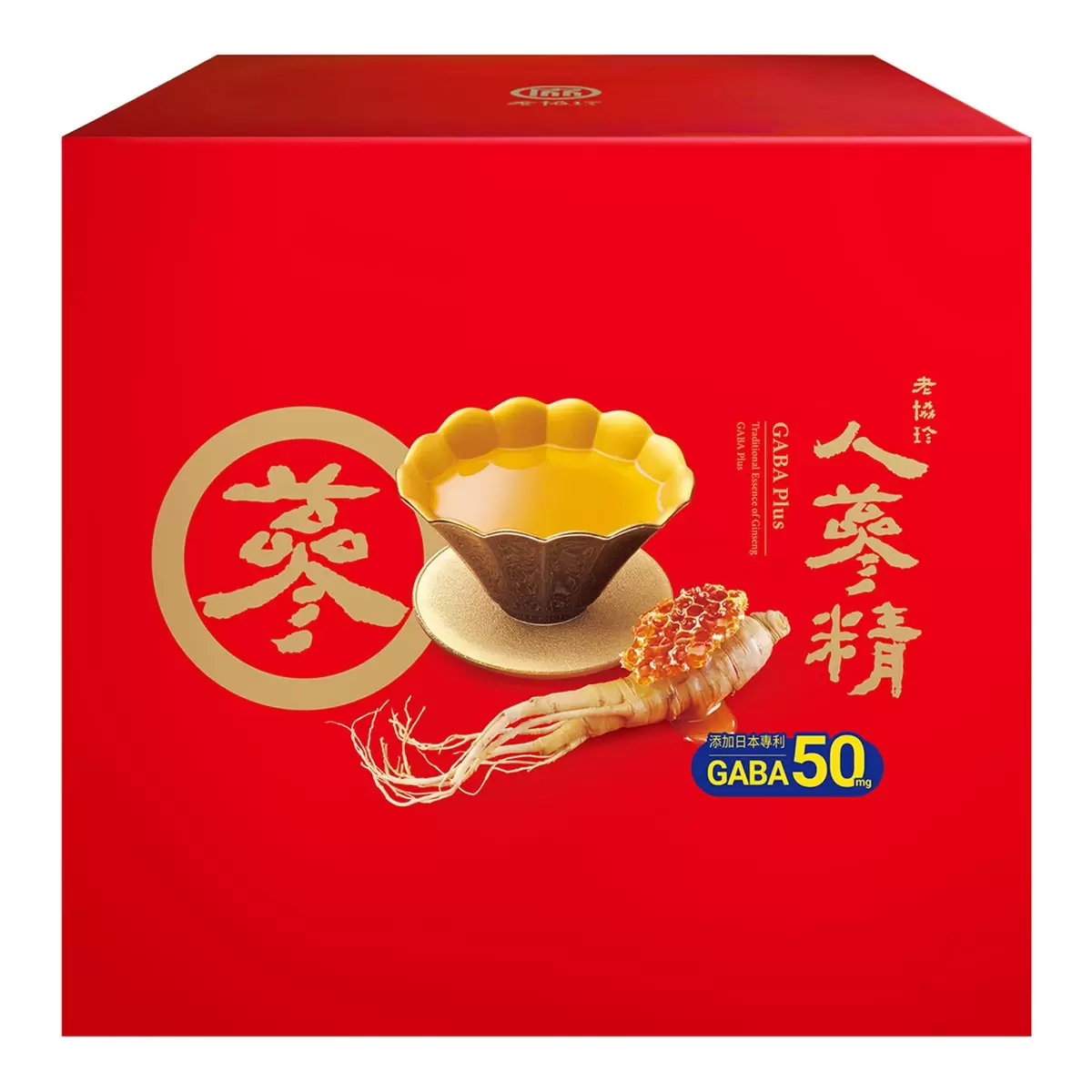 老協珍 人蔘精 GABA Plus 麥蘆卡蜂蜜口味 62毫升 X 31入