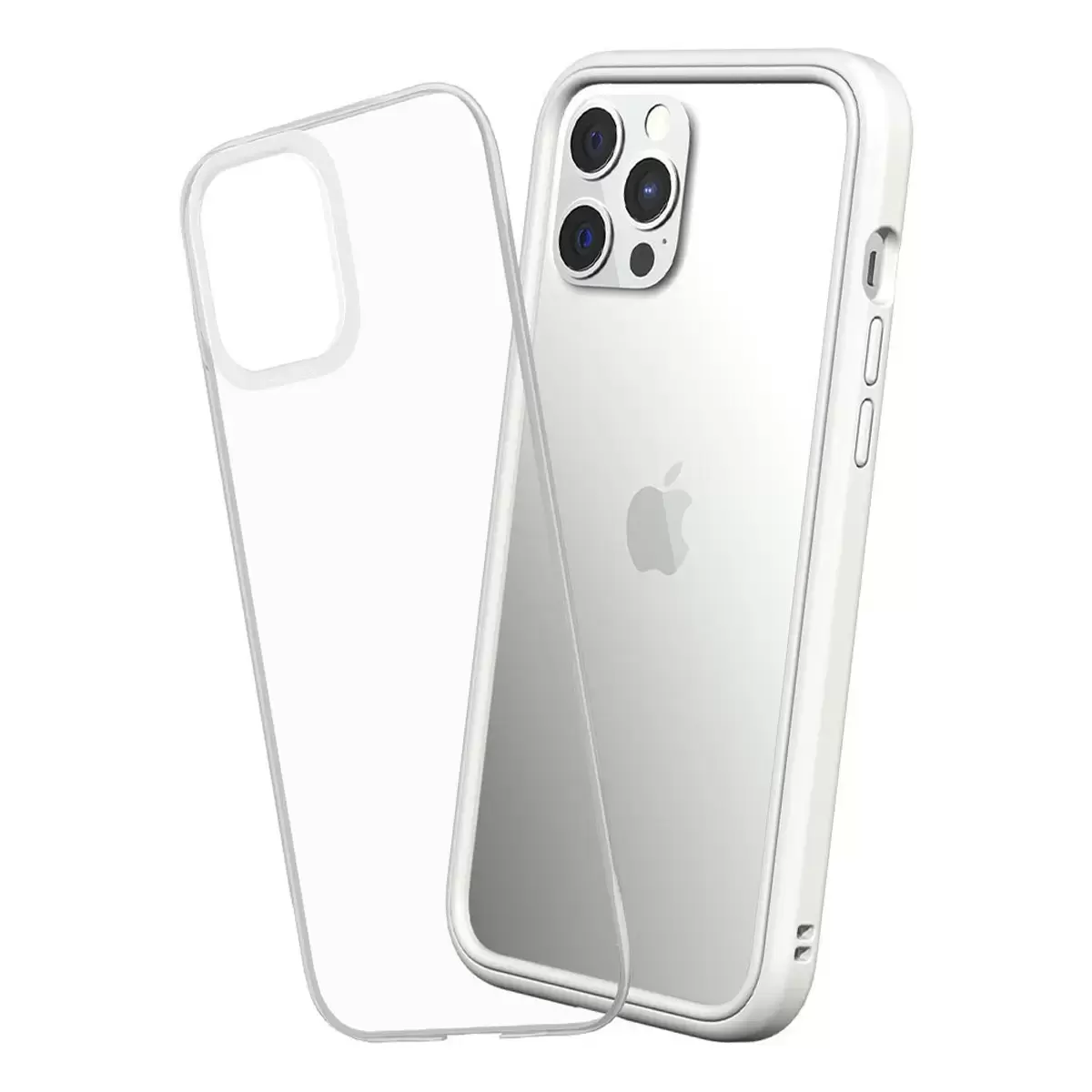 犀牛盾 iPhone 12 Pro Max Mod NX 手機殼 + 9H 3D滿版玻璃保護貼 白