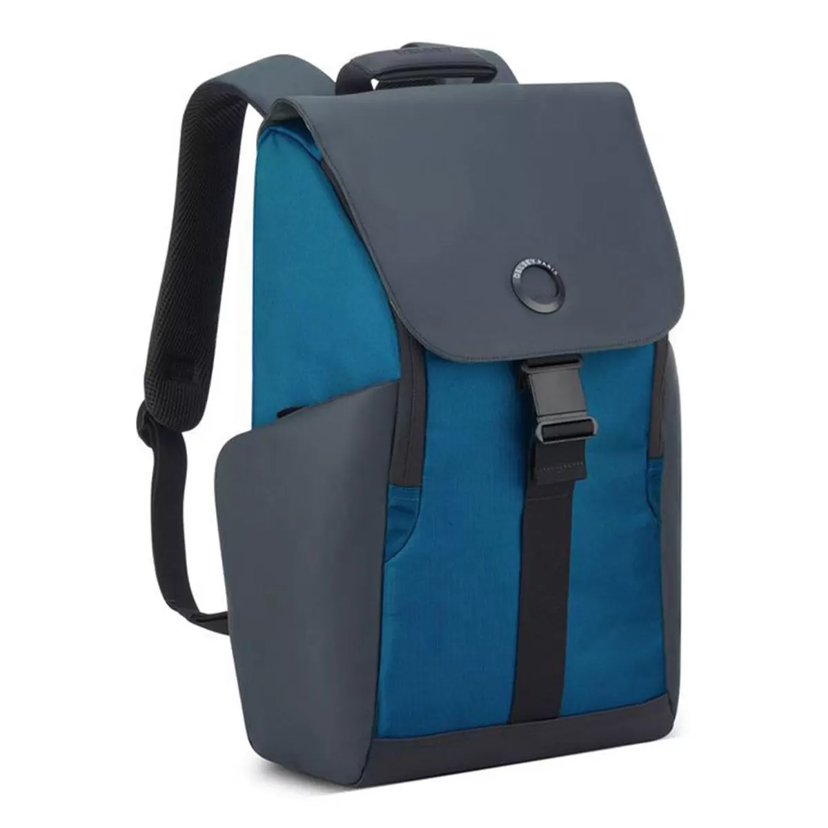 DELSEY SECURFLAP 15.6吋 電腦後背包 藍色