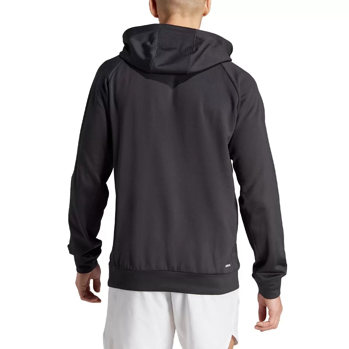 Adidas 男連帽長袖上衣 黑 XL