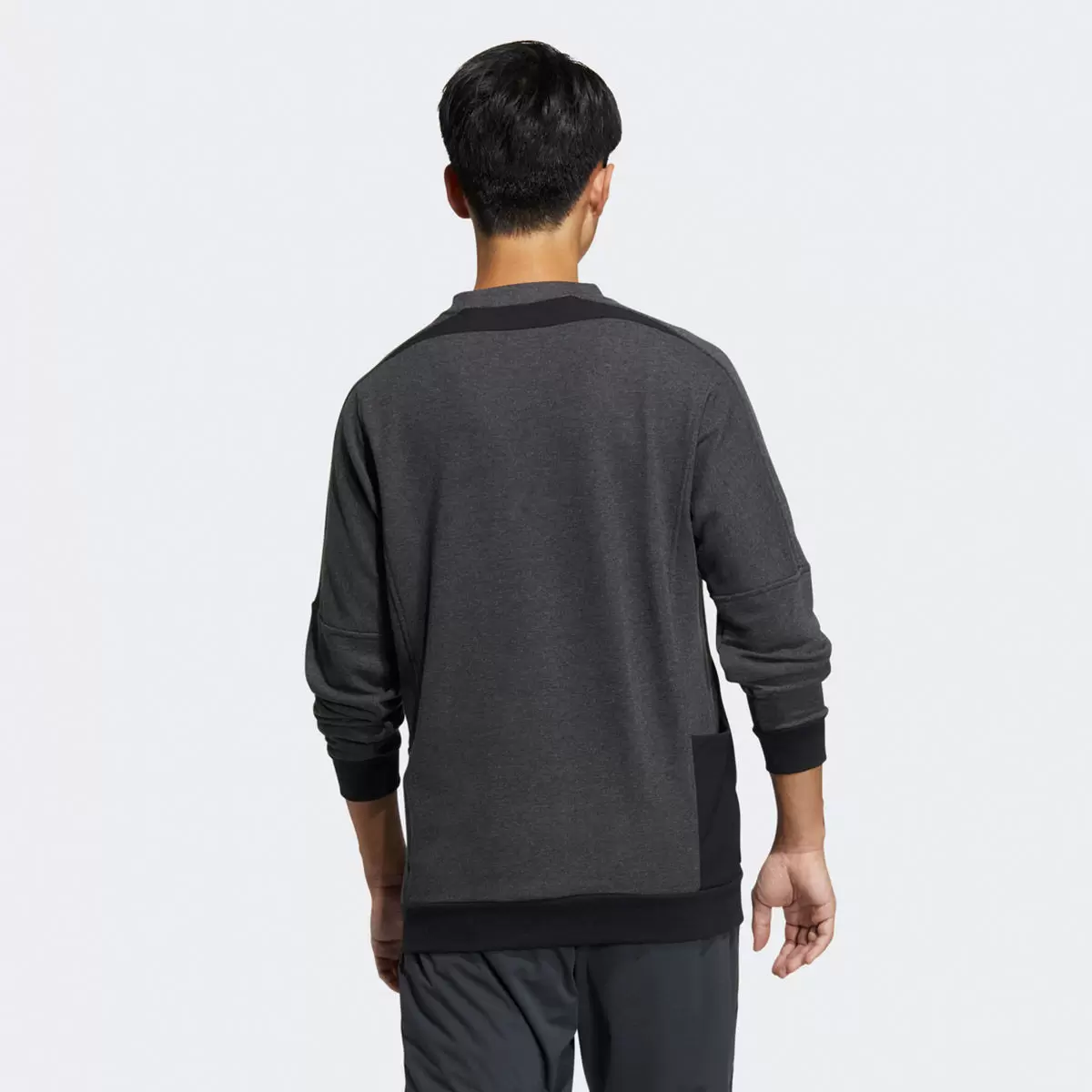 Adidas Golf 男長袖上衣 深灰 M