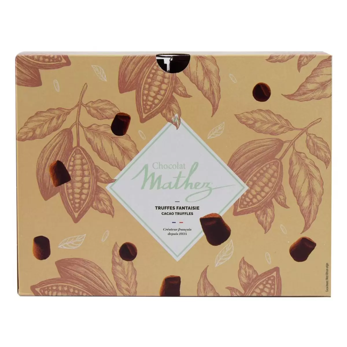 Chocolat Mathez 松露巧克力風味球 (焦糖與餅乾) 500公克 X 2入