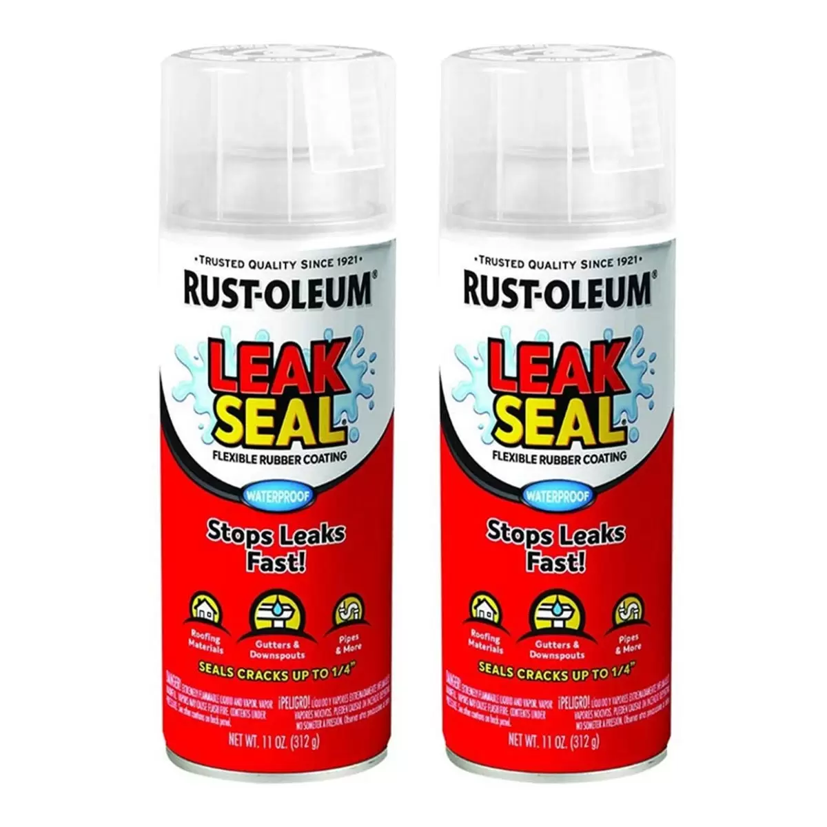 RUSTOLEUM 樂立恩 防水止漏噴劑 2入組 透明
