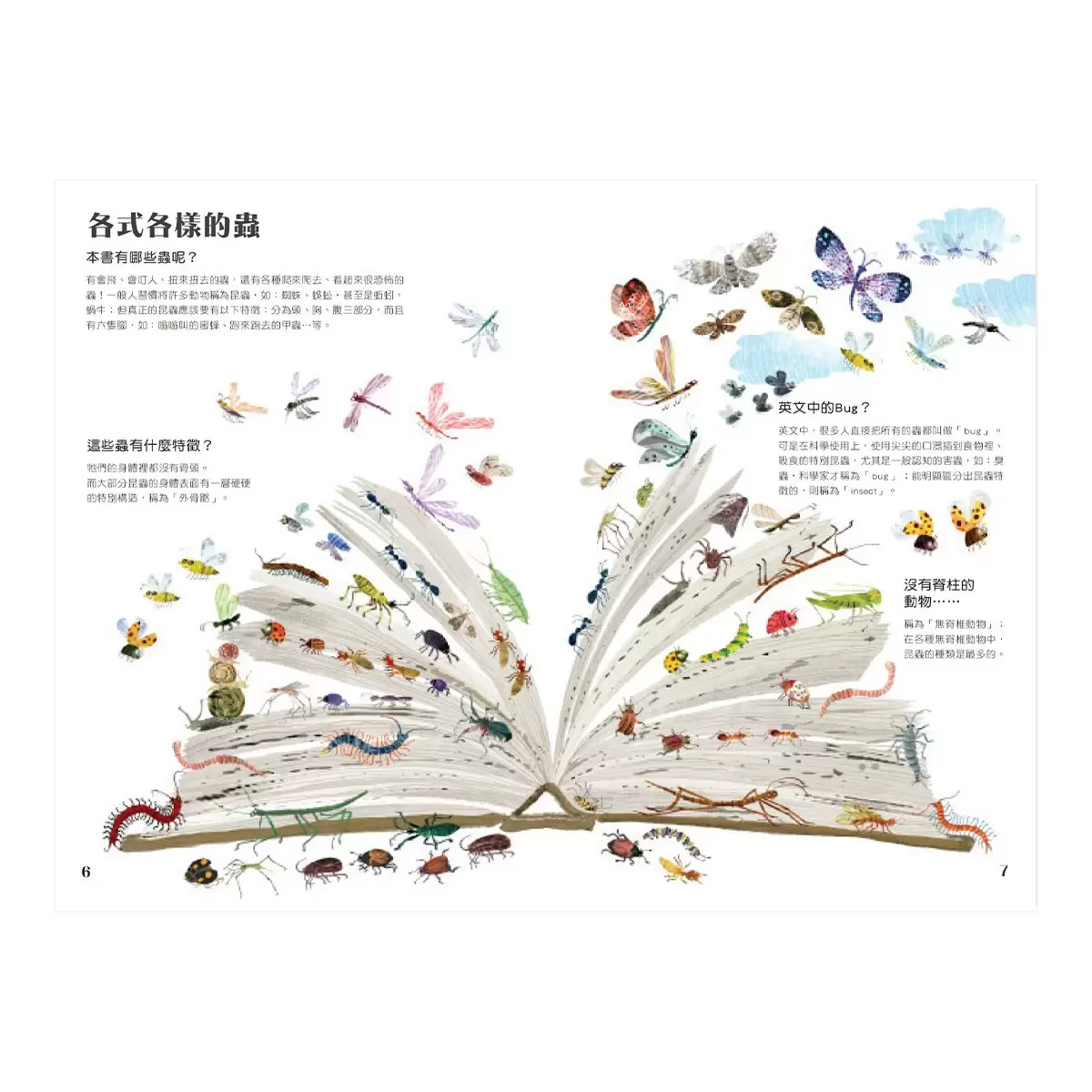 野獸大書 BEASTS(二版) +蟲蟲大書BUGS+海洋大書BLUE+野鳥大書BIRDS(四本合售)