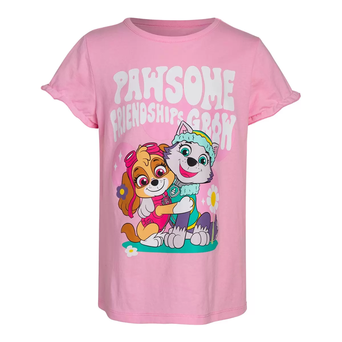兒童卡通圖案短袖上衣四件組 PAW Patrol 女童 3T