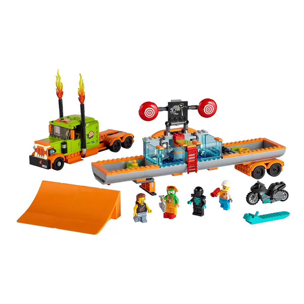 LEGO 城市系列 特技表演卡車 60294