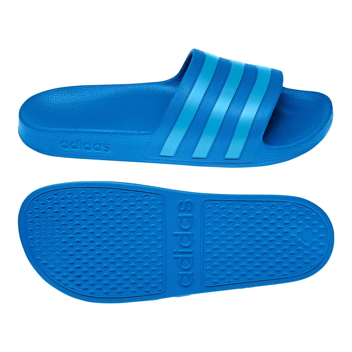 Adidas 男拖鞋 藍 US 10