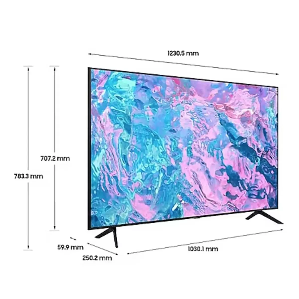 Samsung 55吋 4K UHD 顯示器 不適用視訊盒 UA55CU7700XXZW