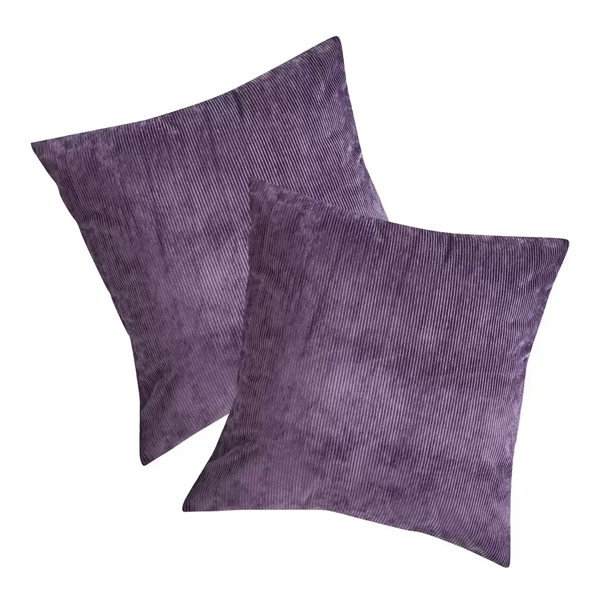 Microtexnyc 燈芯絨質感抱枕2入組 50公分 X 50公分