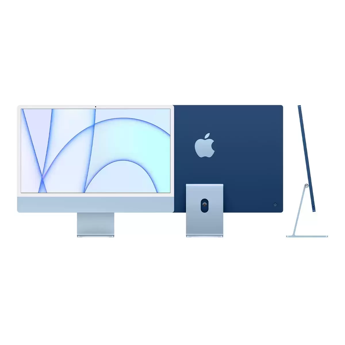 Apple iMac 24吋 M1晶片 8 核心 CPU 8 核心 GPU 8GB 256GB 藍