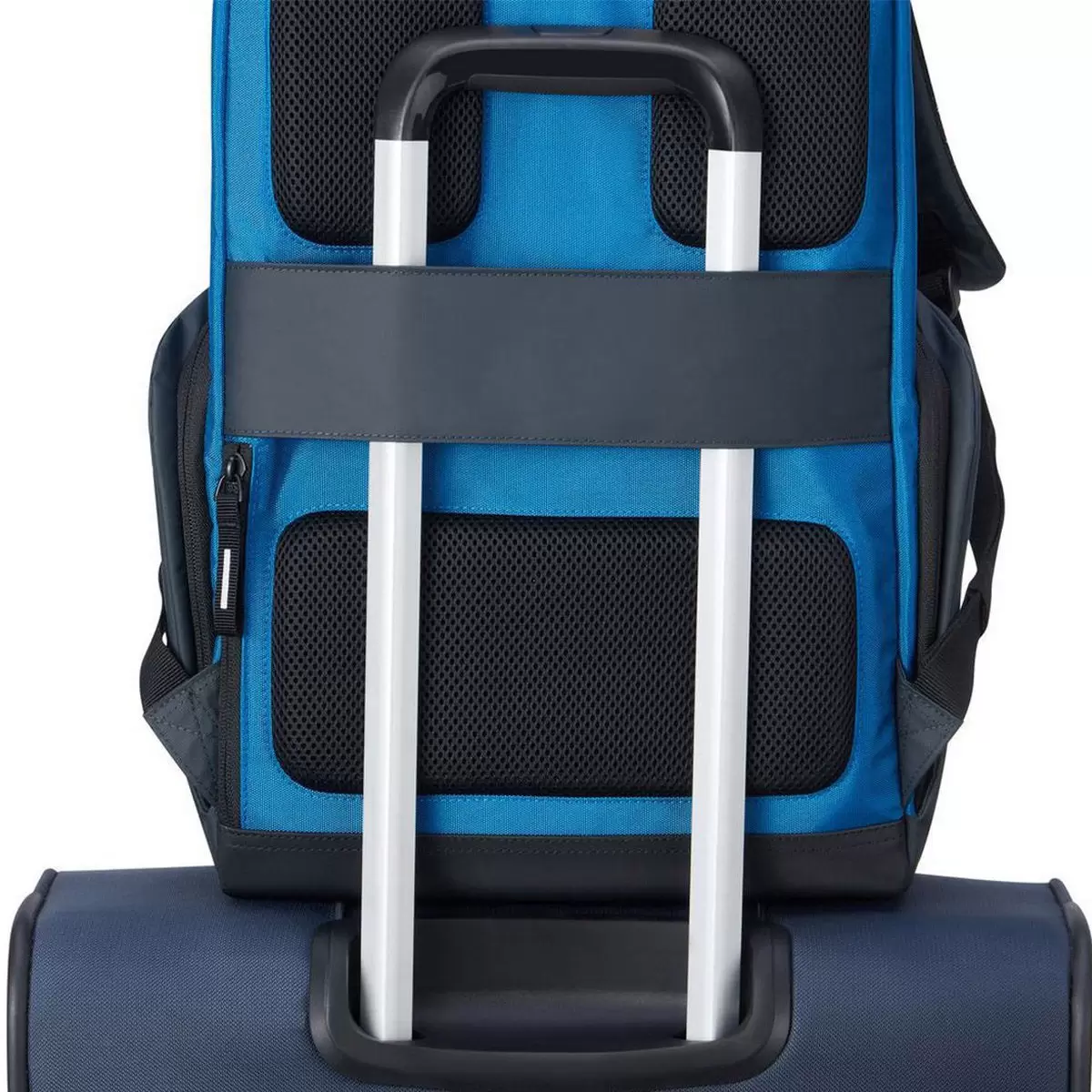 DELSEY SECURFLAP 15.6吋 電腦後背包 藍色