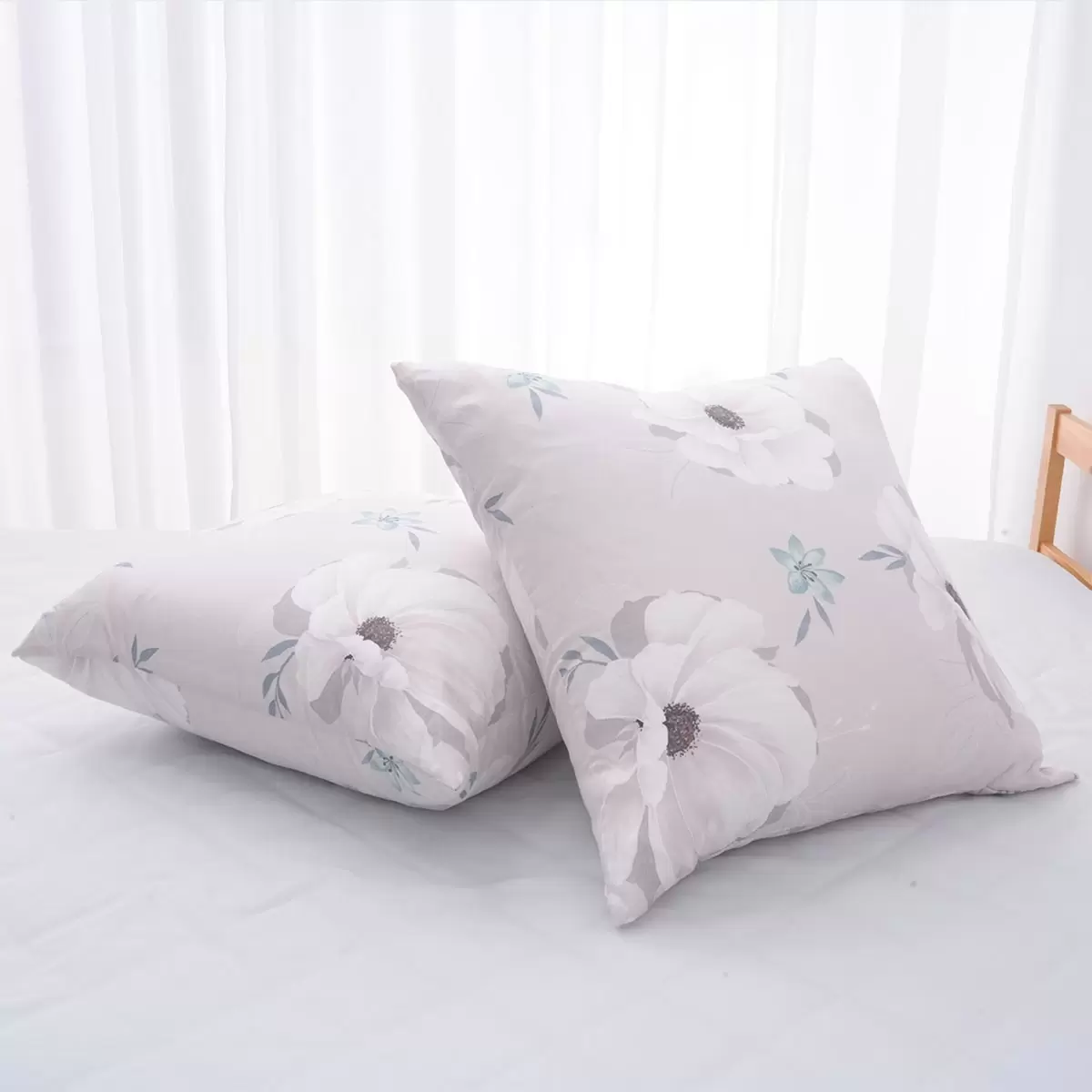CASA 天絲大抱枕2入 60公分 X 60公分 戀花霏