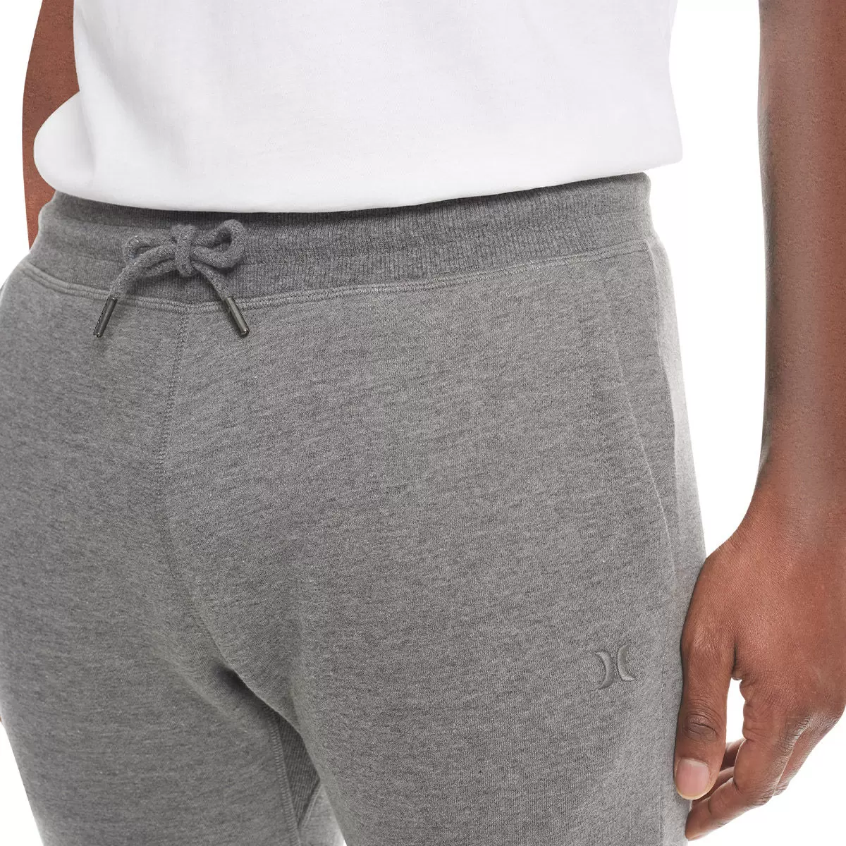 Hurley 男刷毛長褲 灰 M