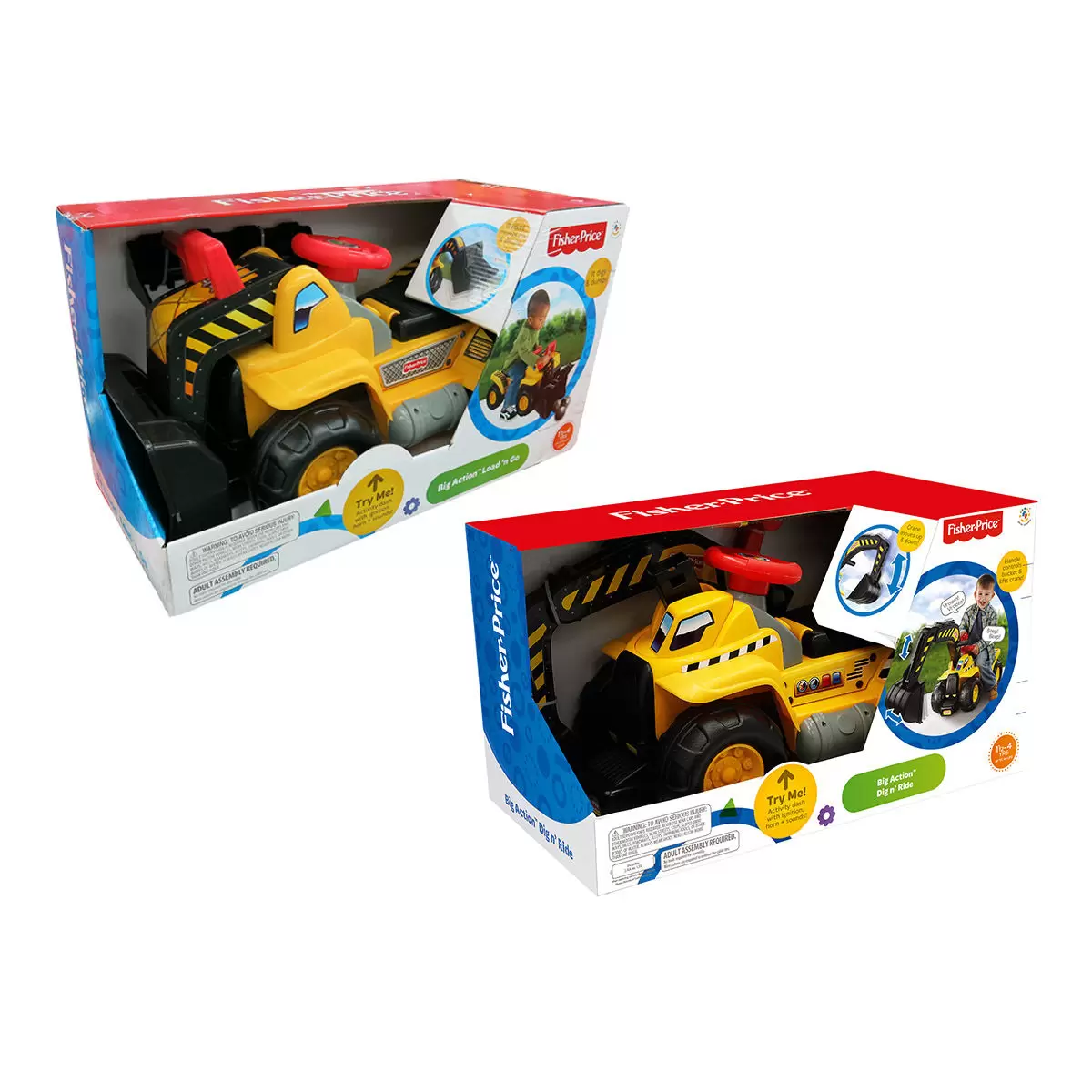 Fisher-Price 工程車造型嚕嚕車 多種款式選擇