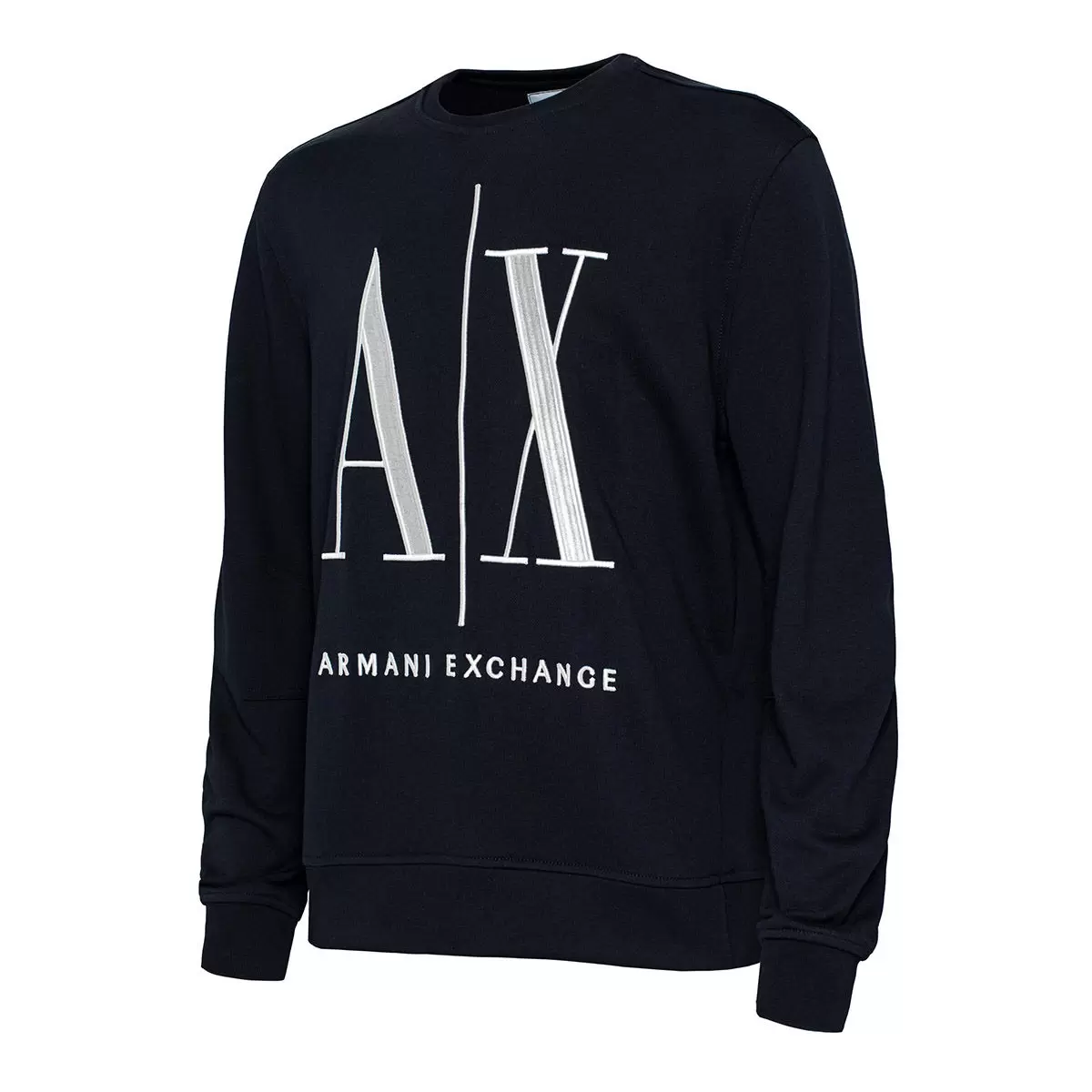 Armani Exchange 男長袖上衣 深藍 M