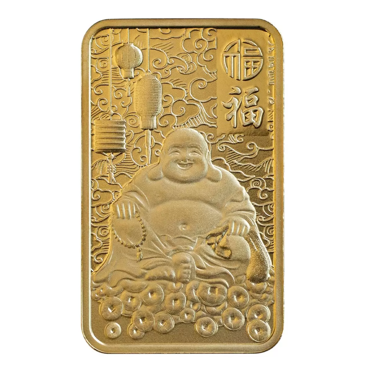 PAMP 彌勒佛黃金條塊 999.9 純金 5公克