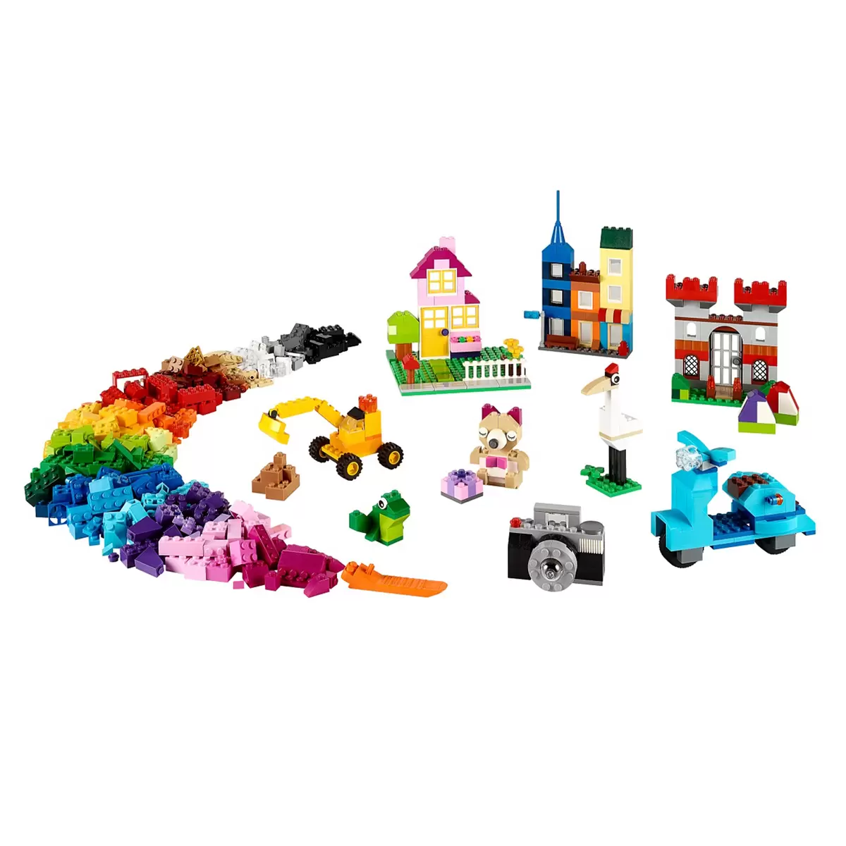 LEGO 經典系列 大型創意拼砌桶 10698 - 3
