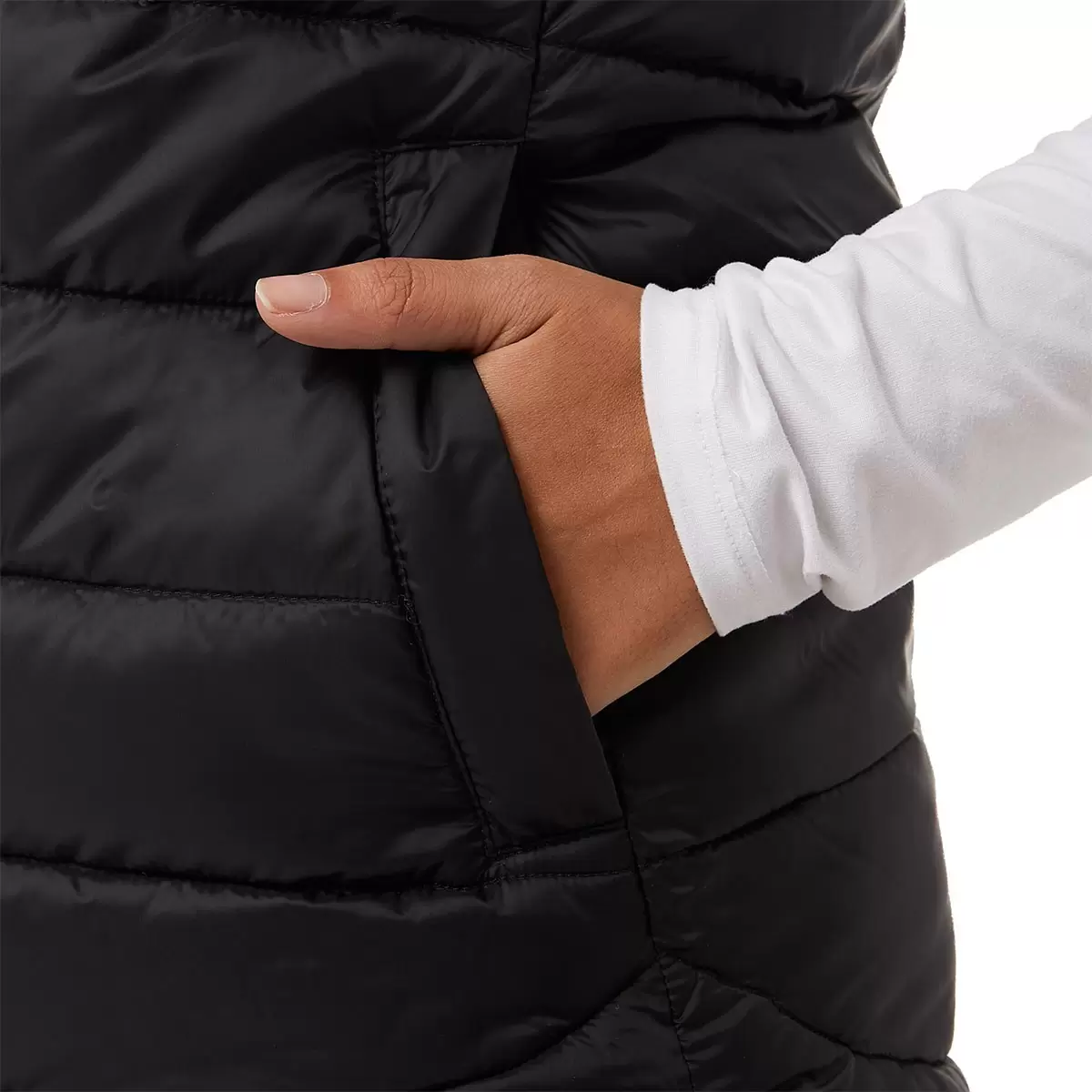 32 Degrees 女立領背心 黑 S