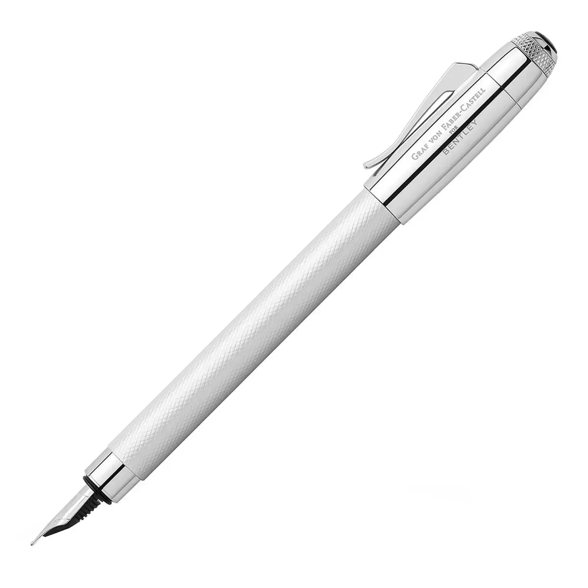 Graf Von Faber-Castell賓利聯名鋼筆 珍珠白 F尖