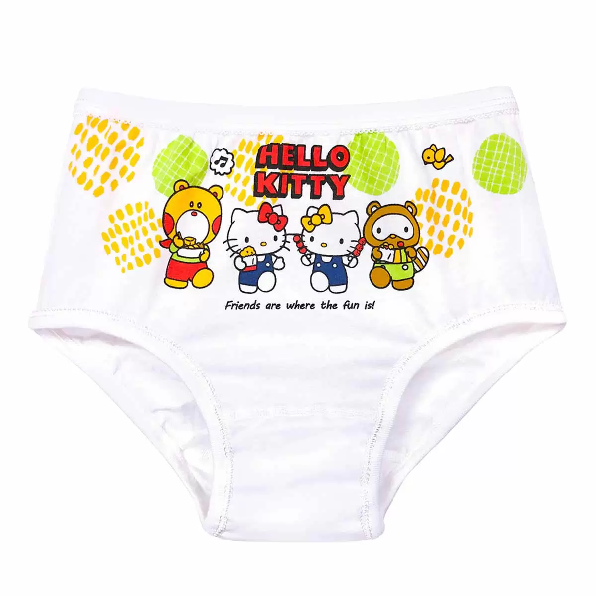 女童卡通圖案純棉內褲 6件入 XL
