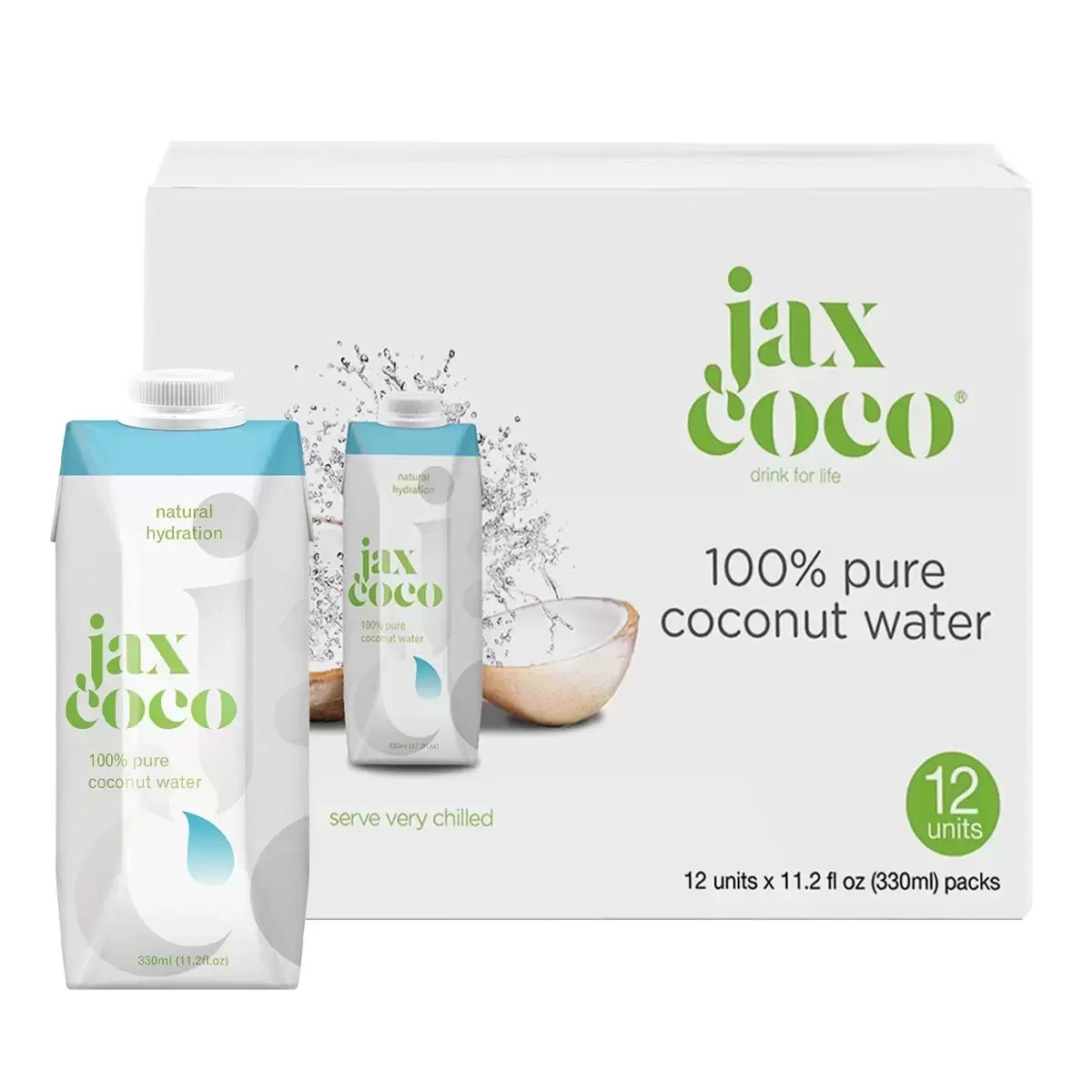 Jax Coco 椰子水 330毫升 X 12入