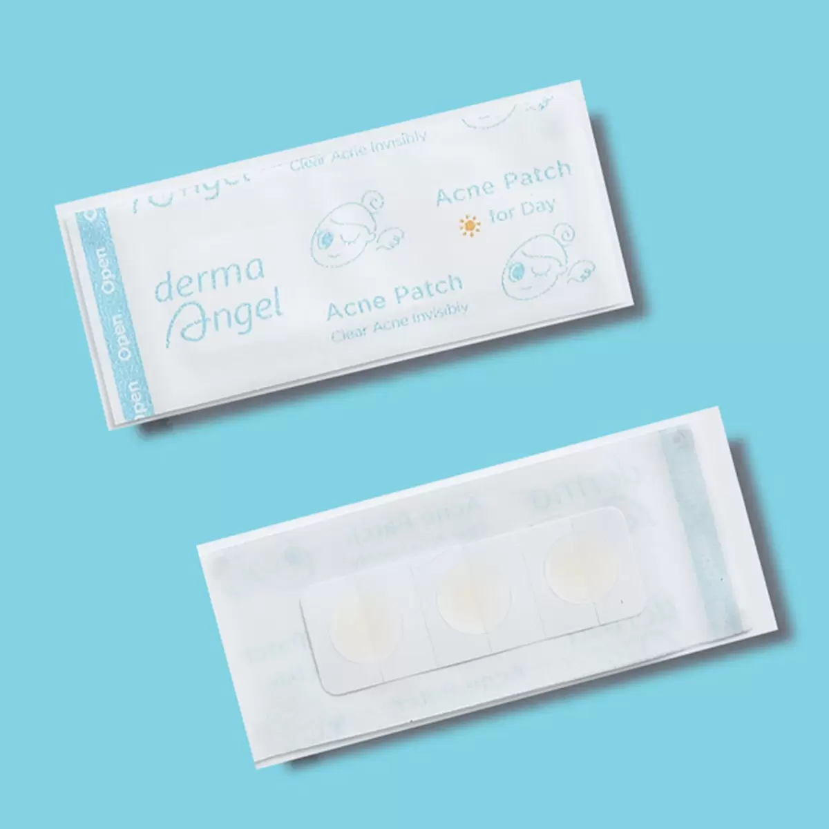 Derma Angel 護妍天使隱形痘痘貼 (未滅菌) 日/夜用包超值組 144片 (24片 X 6盒)