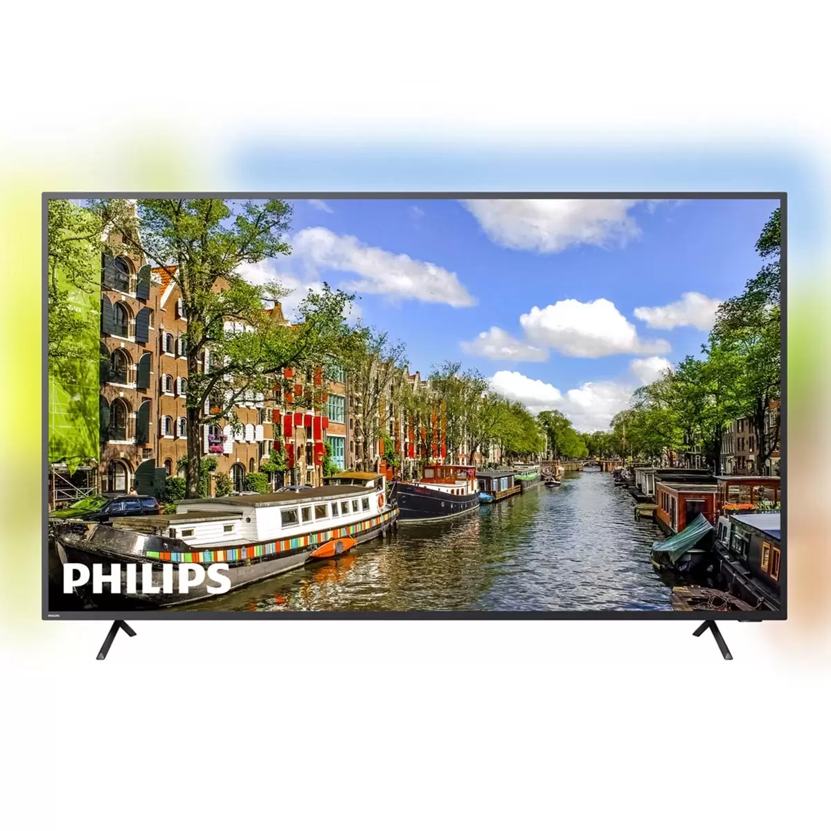 飛利浦 75吋 4K LED Android 顯示器不含視訊盒 75PUH8265 + 家庭影院 Soundbar TAPB600